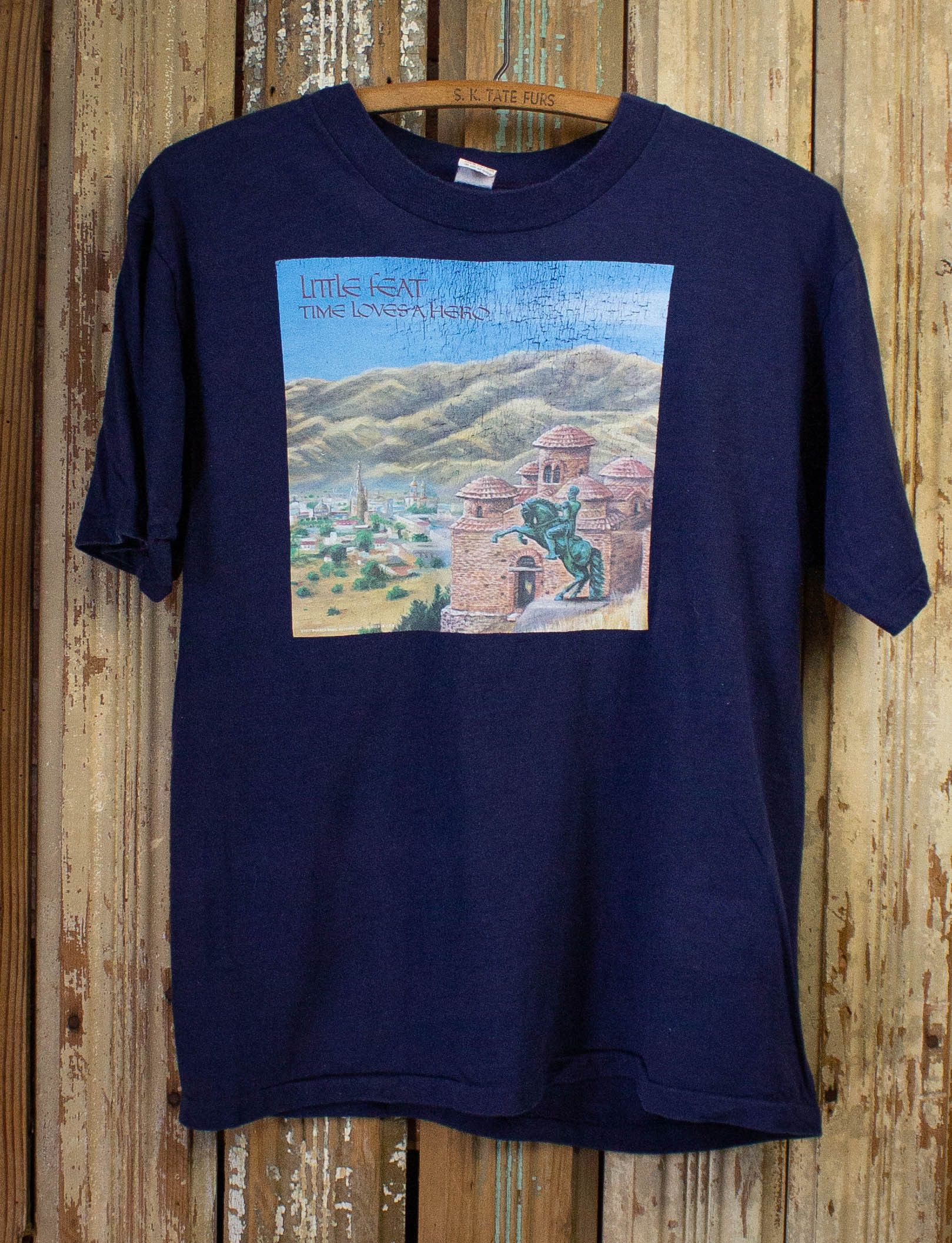 Vintage Little Feat Time Loves A Hero Concert T Shirt 1977 S Hoodie, Sweatshirt | PodTeesHub.com