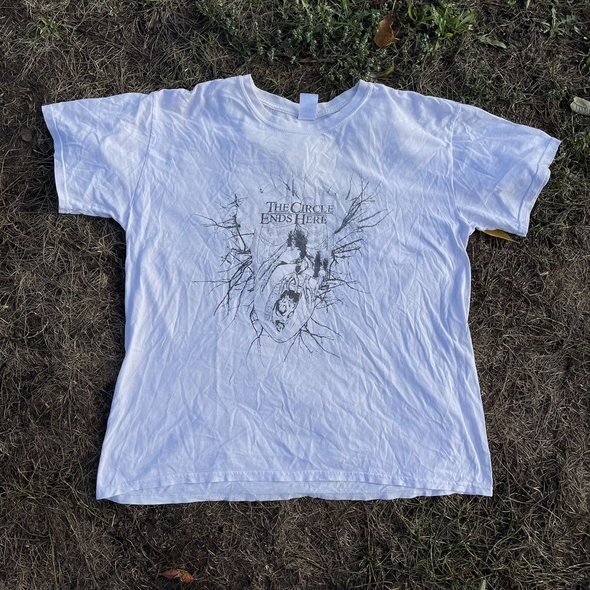 Vintage Y2k Dead Heart Band Skulls Dead Face Horror Tee Hoodie, Sweatshirt | PodTeesHub.com