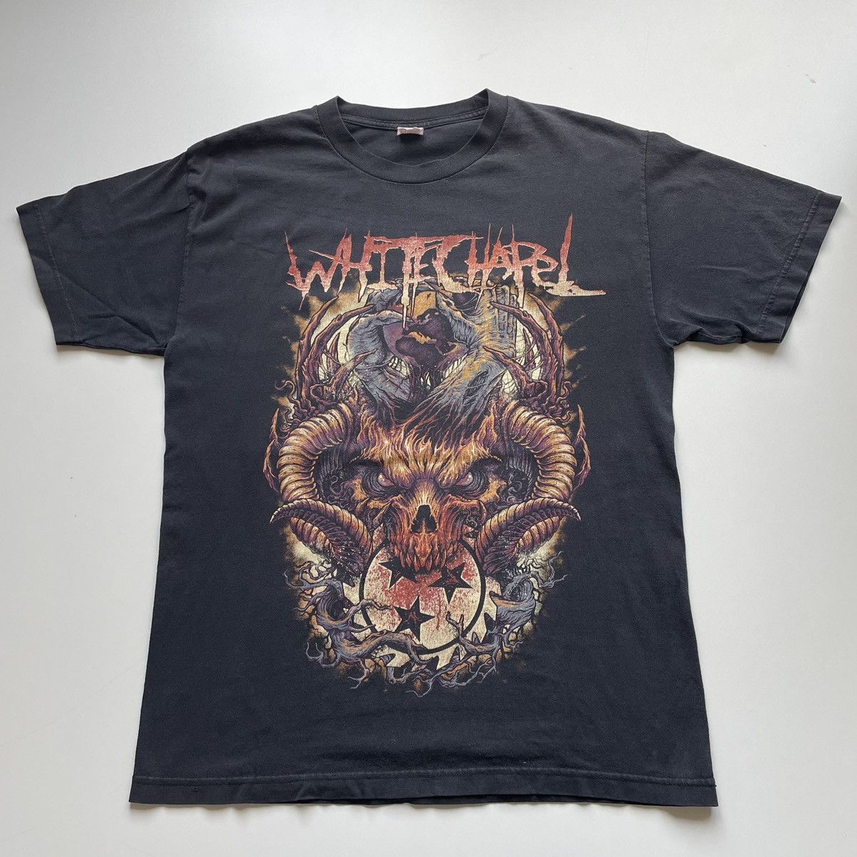 Band Tees Vintage 2000s White Chapel Death Metal Band Graphic T Shirt Hoodie, Sweatshirt | PodTeesHub.com
