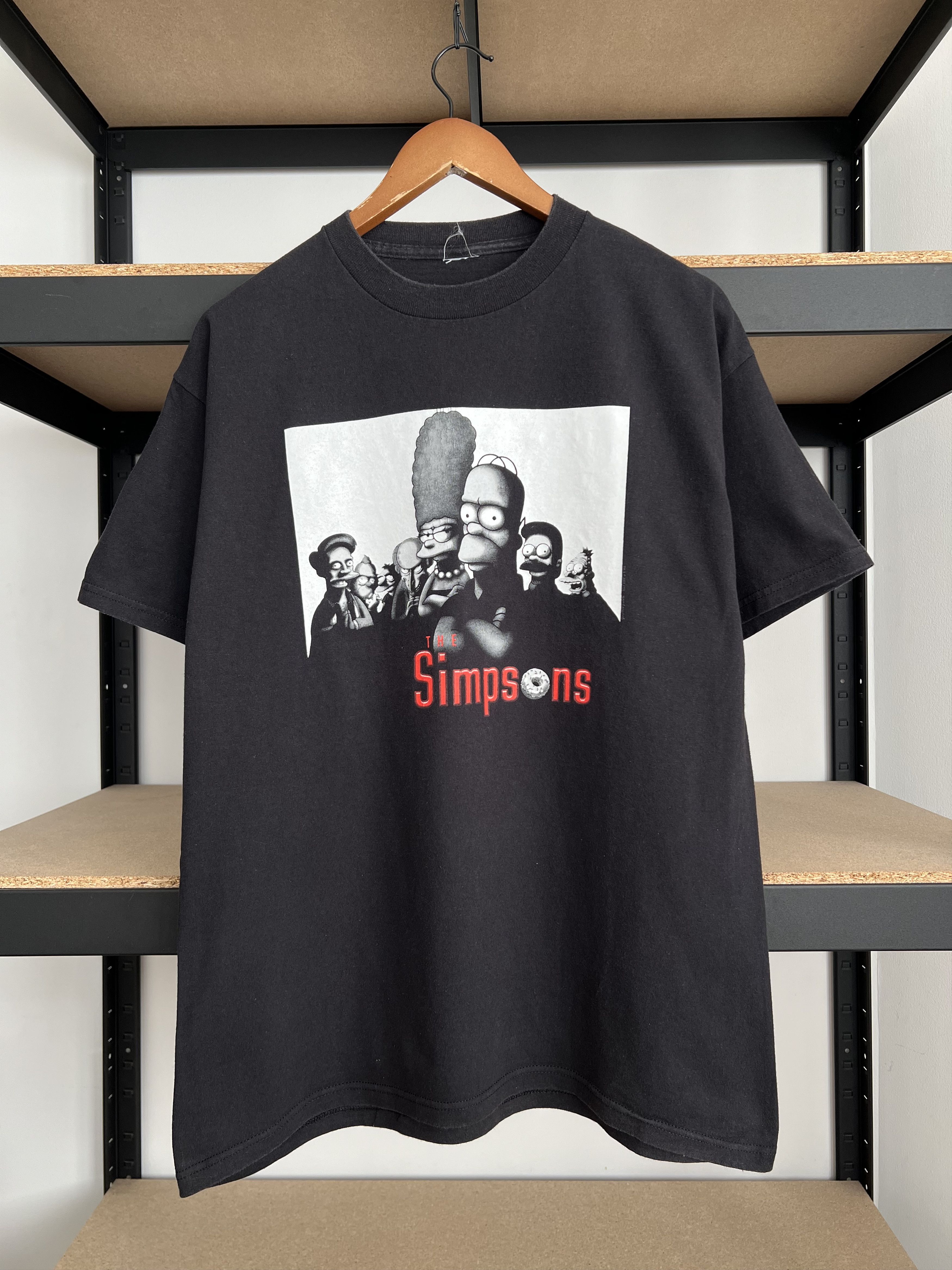 Simpsons Vintage 2001 Simpsons Sopranos Parody Fox Black T-Shirts, Hoodie, Sweatshirt