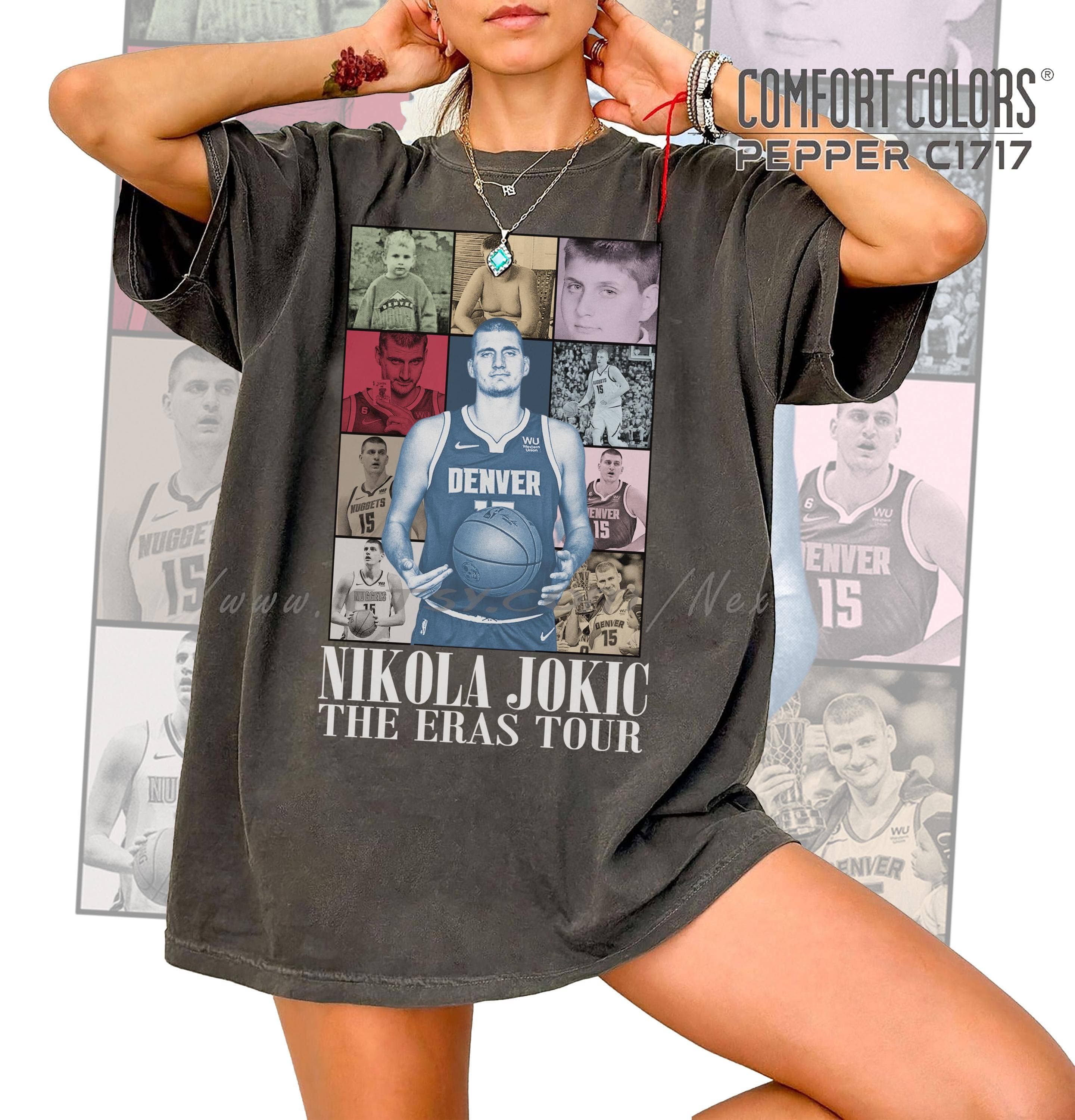 Nikola-Jokic Unisex Basketball Softstyle T-Shirt Hoodie, Sweatshirt | PodTeesHub.com