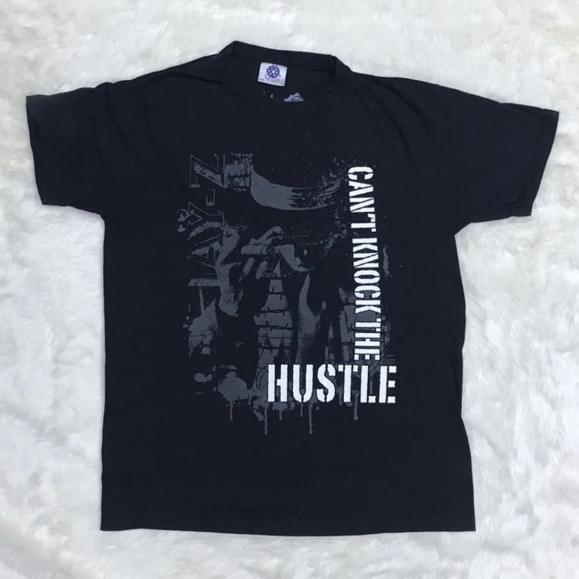 Rap Tees X Vintage Vintage 90s Jay Z T Shirt Can T Knock The Hustle Hoodie, Sweatshirt | PodTeesHub.com