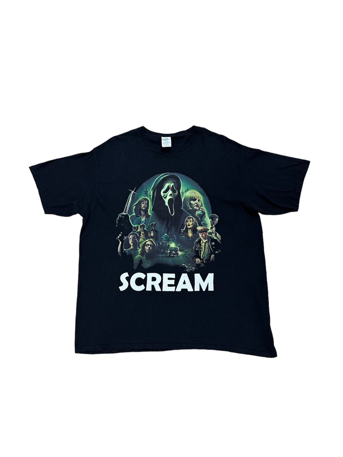 Vintage Rare And Beautiful Vintage Scream Horror Movie Promo Tee Hoodie, Sweatshirt | PodTeesHub.com