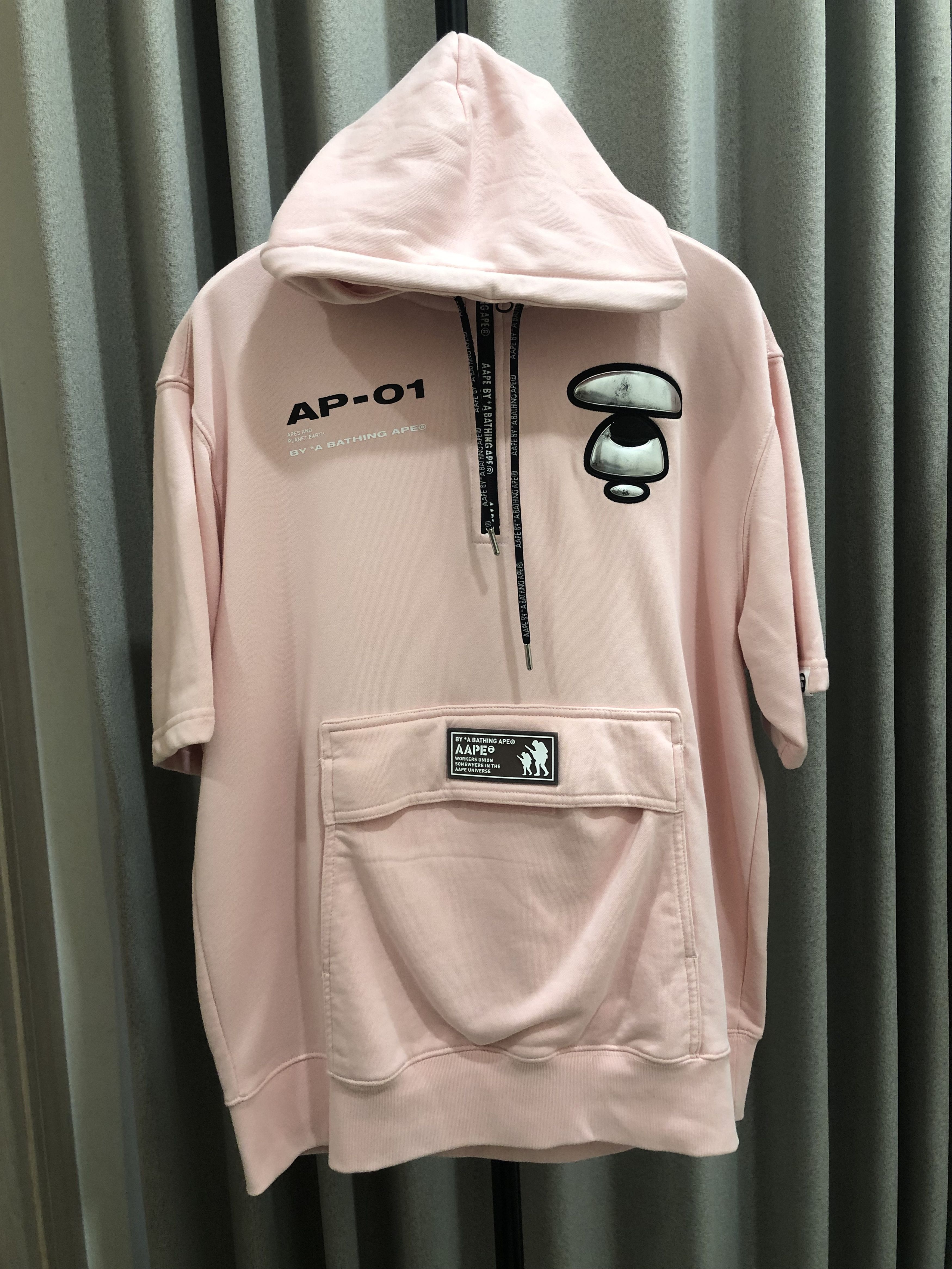 Aape Short Sleeve Hoodie T-Shirts, Sweatshirt | PodTeesHub.com