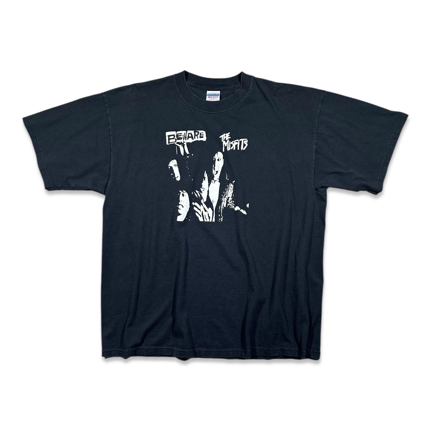 Band Tees 1990s Vintage Misfits Beware Shirt Hoodie, Sweatshirt | PodTeesHub.com