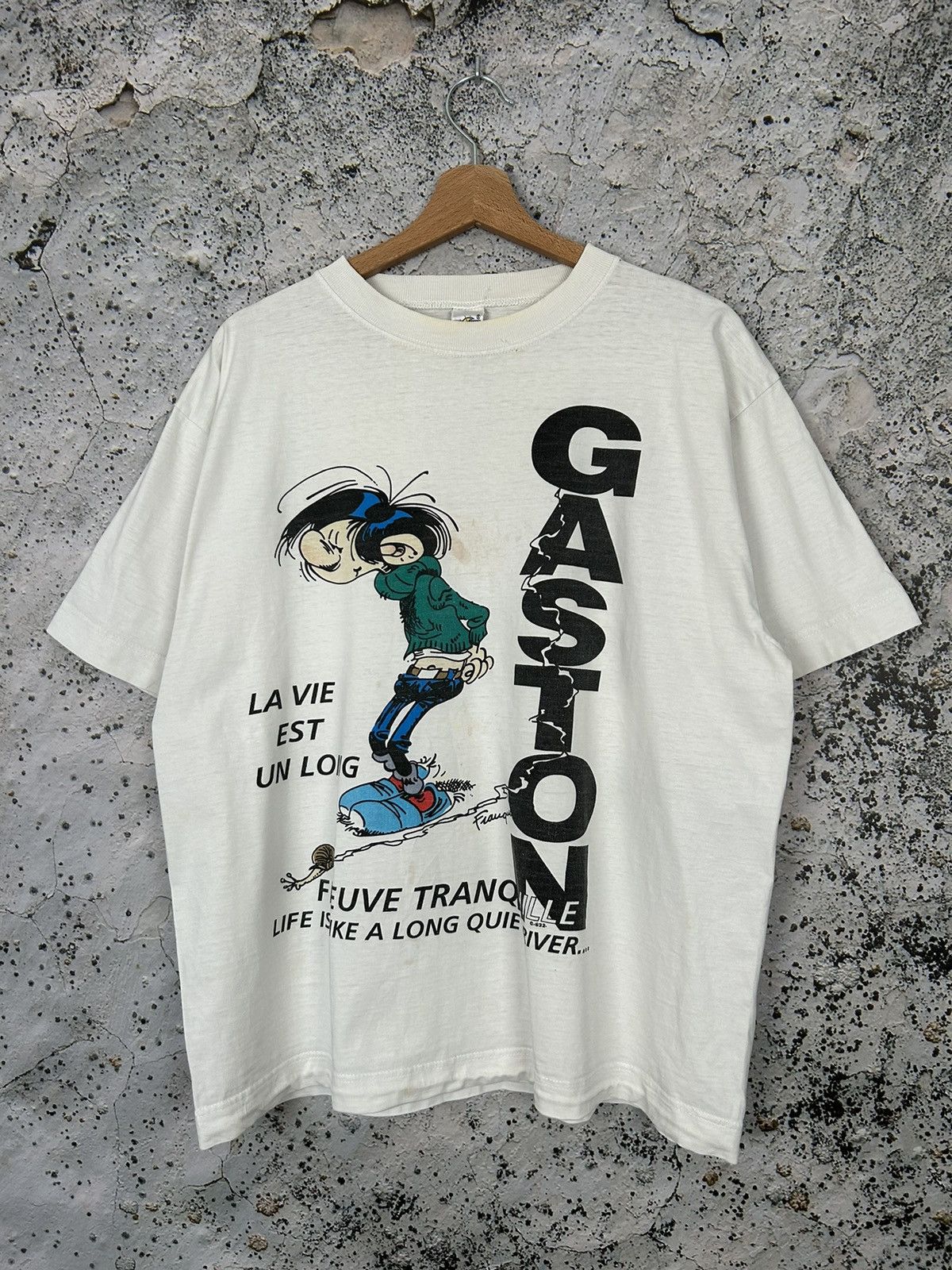 Vintage Gaston Graphic Tee Movie 90s Humor Cartoon Hype Hoodie, Sweatshirt | PodTeesHub.com