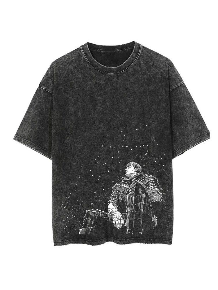 Japanese Brand Y2k Vintage Army General Strong Man Washed T Shirt Hoodie, Sweatshirt | PodTeesHub.com