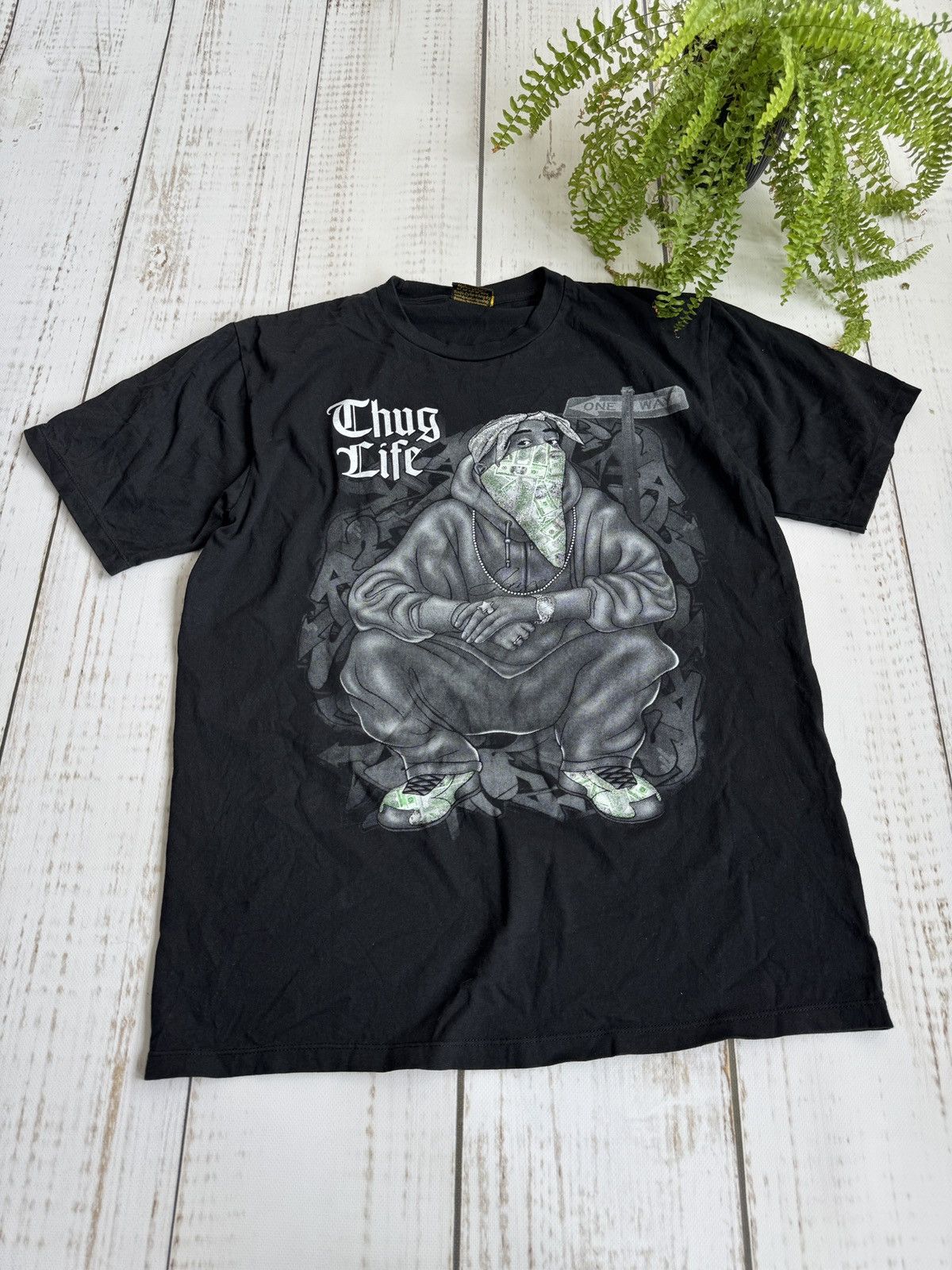 Vintage Thug Life Gangsta Rap Hip Hop T Shirt Hoodie, Sweatshirt | PodTeesHub.com