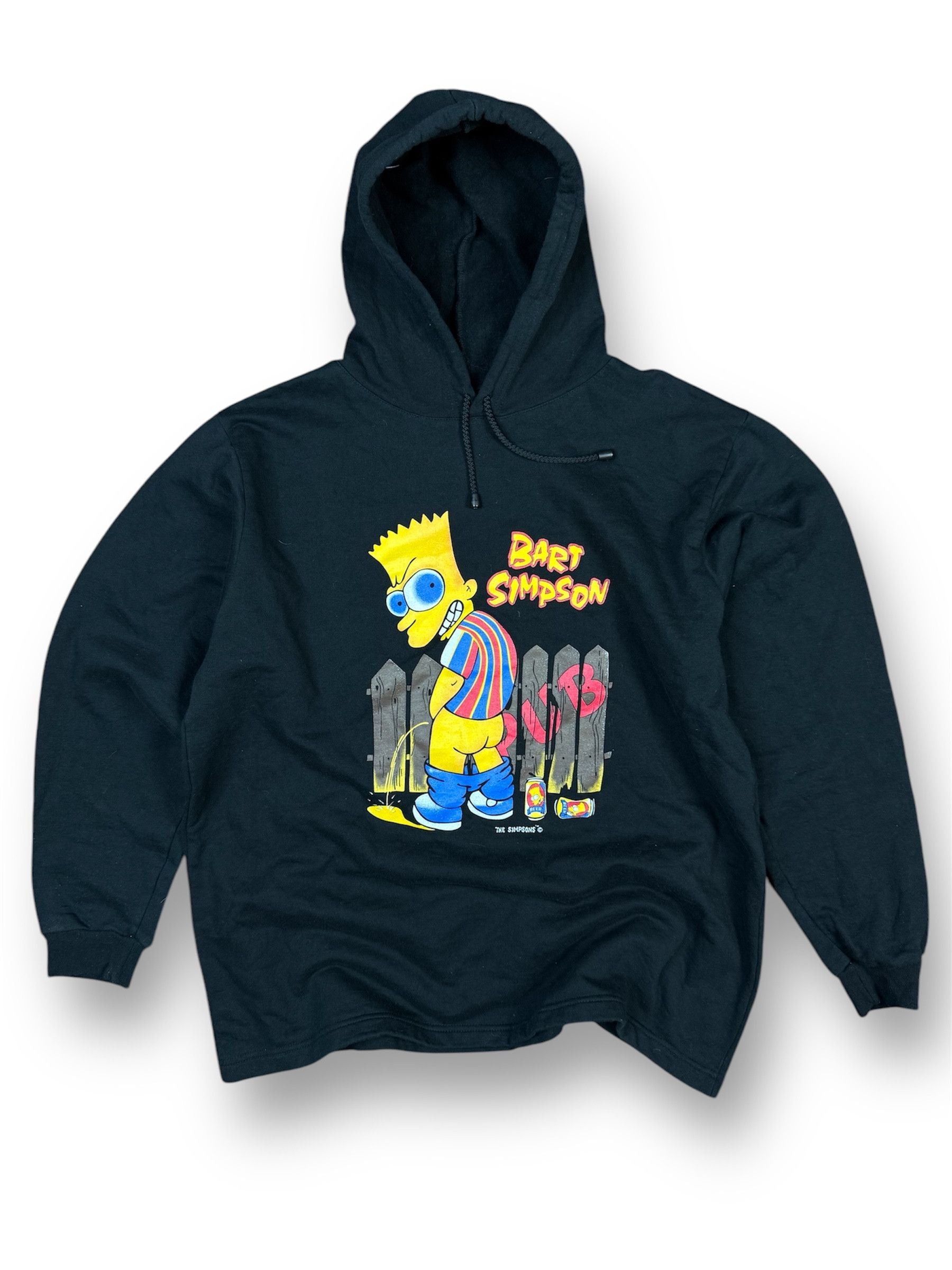 Vintage Bart Simpson Hoodie Black T-Shirts, Sweatshirt | PodTeesHub.com