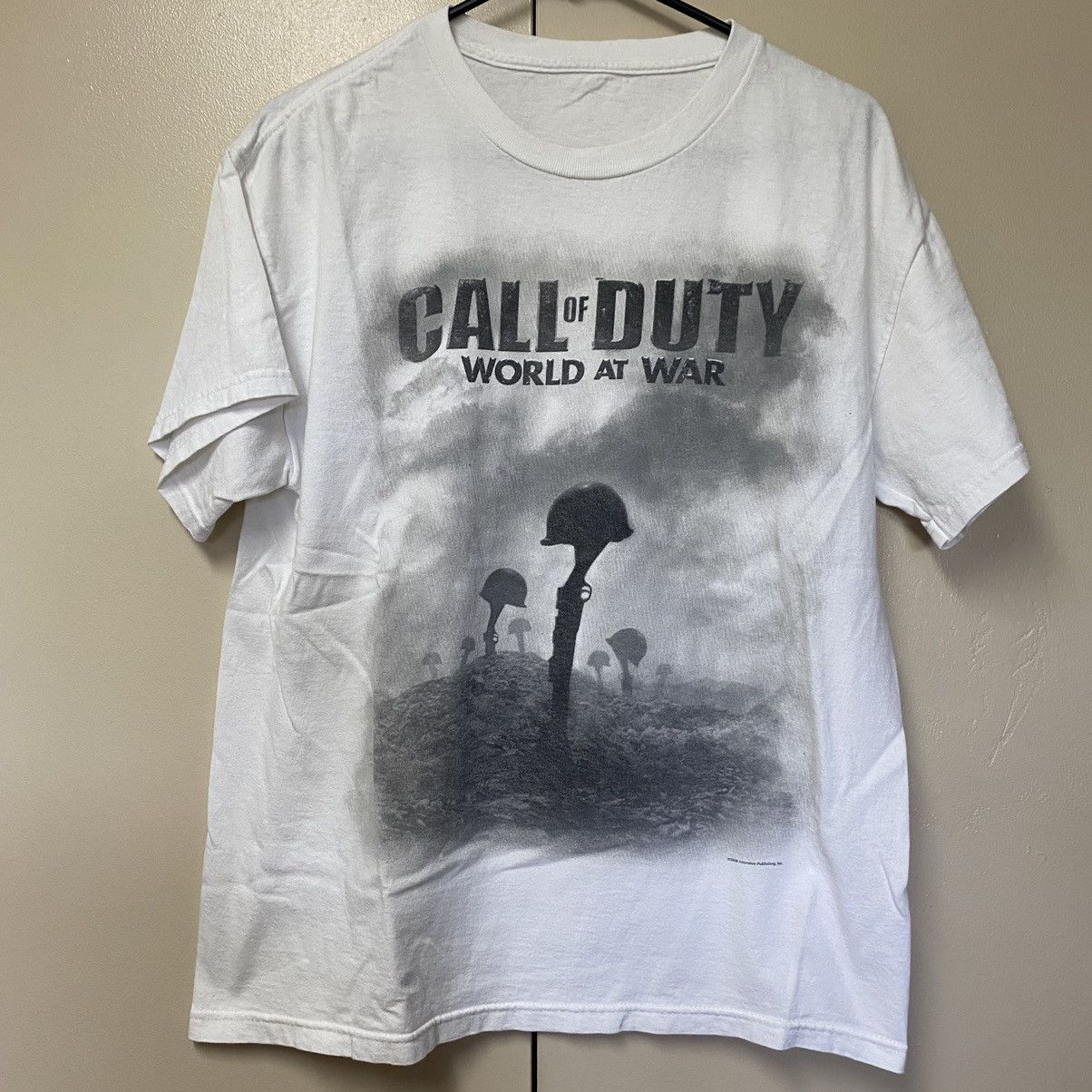 Other Call Duty World War Video Game Promo Shirt L 2008 T-Shirts, Hoodie, Sweatshirt