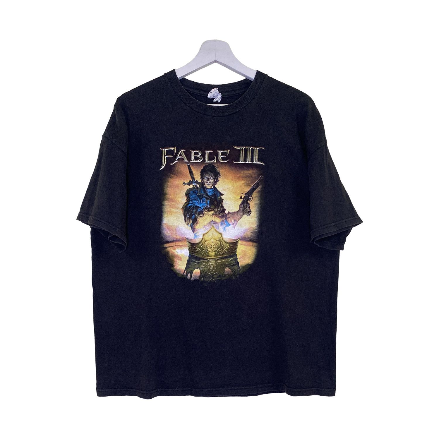 The Game Vintage 2010 Fable Iii Xbox 360 Promo T Shirt Hoodie, Sweatshirt | PodTeesHub.com