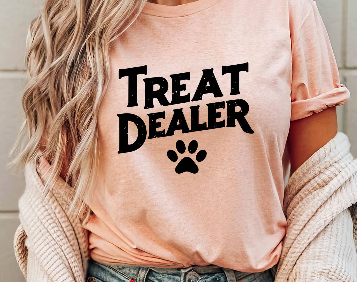 Treat Dealer - Cute Funny Dog T-Shirt Hoodie, Sweatshirt | PodTeesHub.com