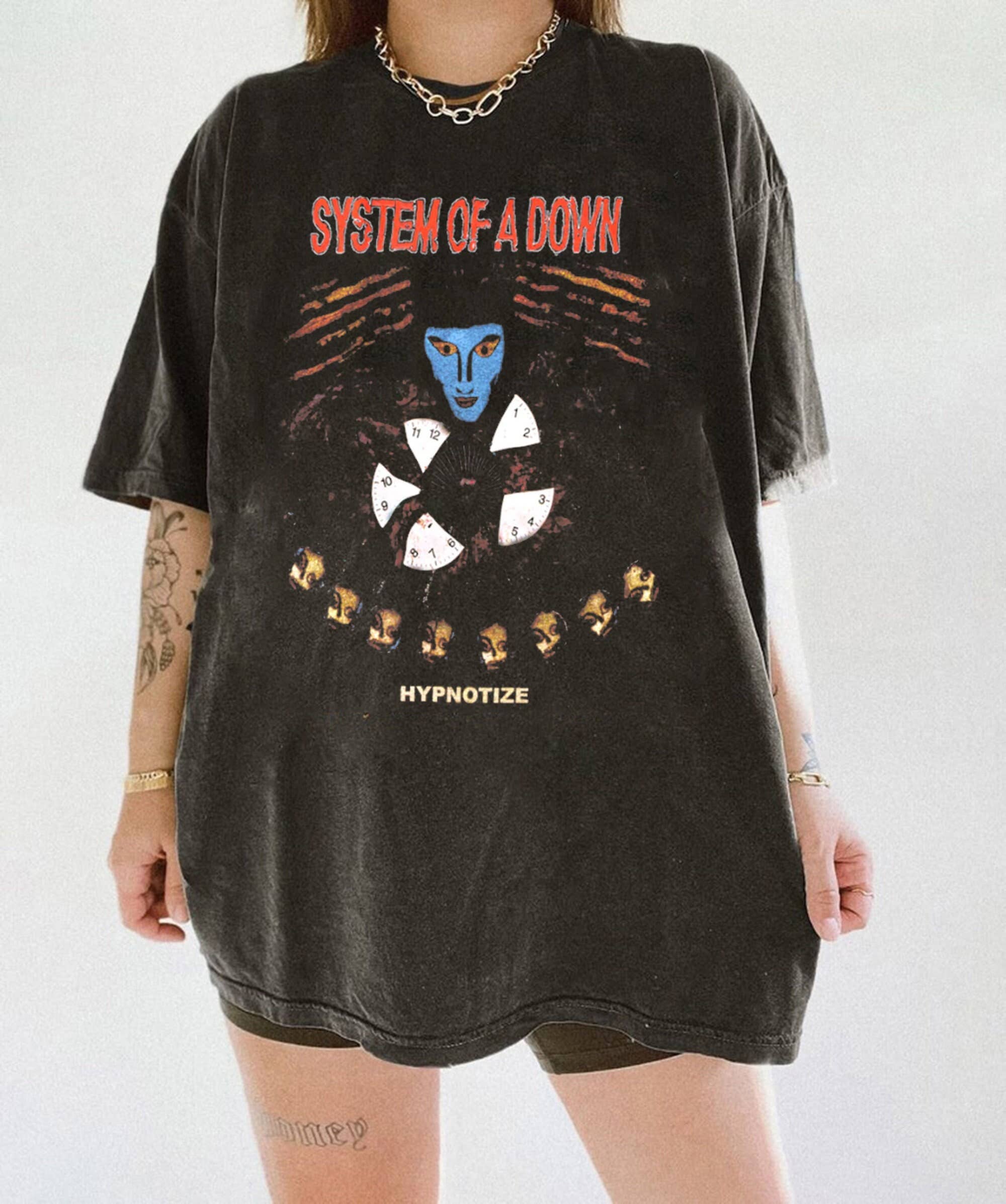 Soad 2024 Tour Shirt, Vintage Rock Band Music Tee & Hoodie Sweatshirt | PodTeesHub.com