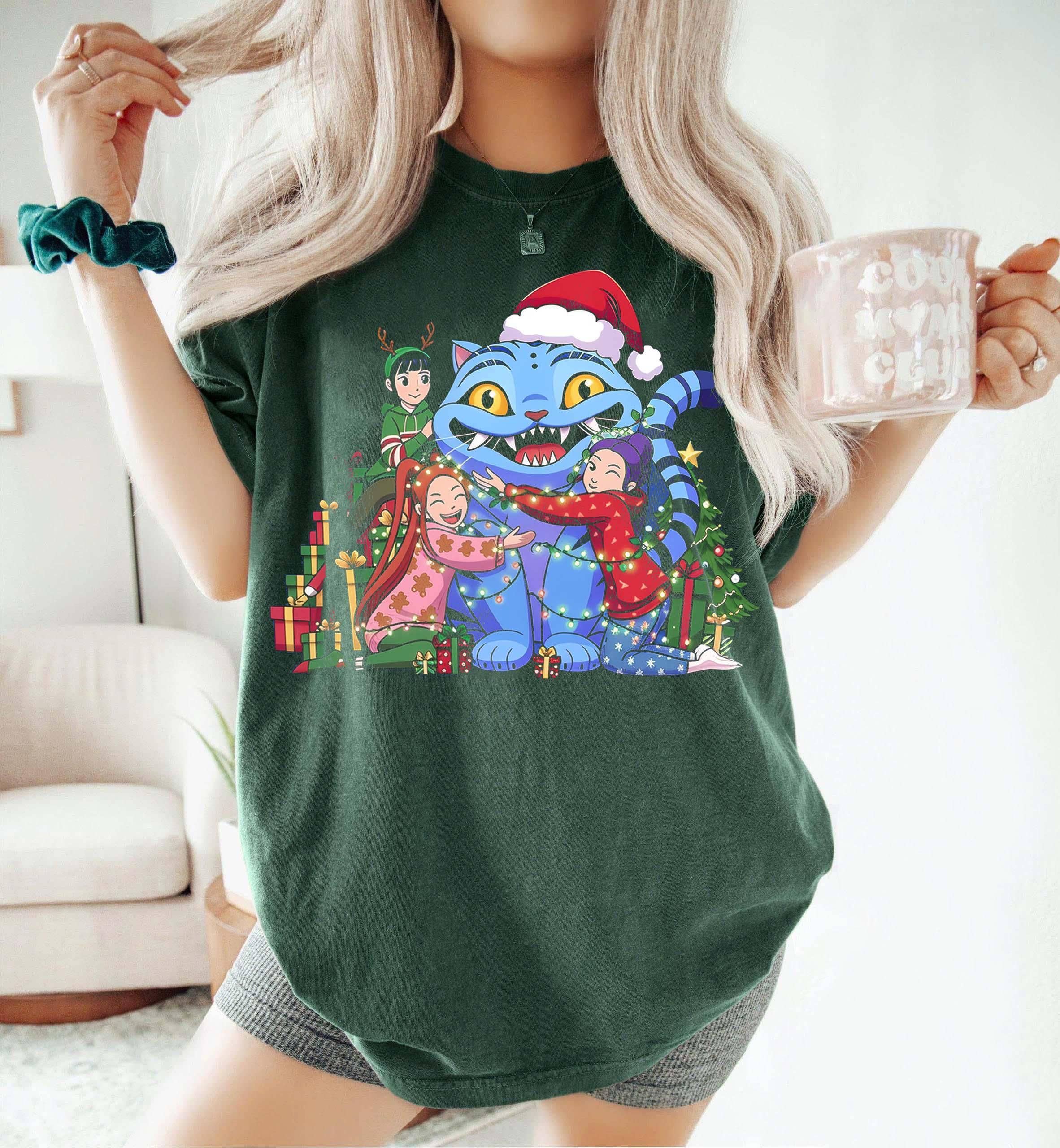 Christmas Demon Kpop Hunters Shirt Hoodie, Sweatshirt | PodTeesHub.com