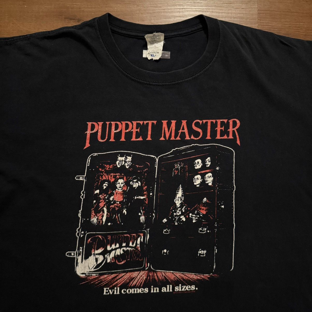 Vintage Puppet Master American Cult Horror Tee Y2k Size Xl Hoodie, Sweatshirt | PodTeesHub.com
