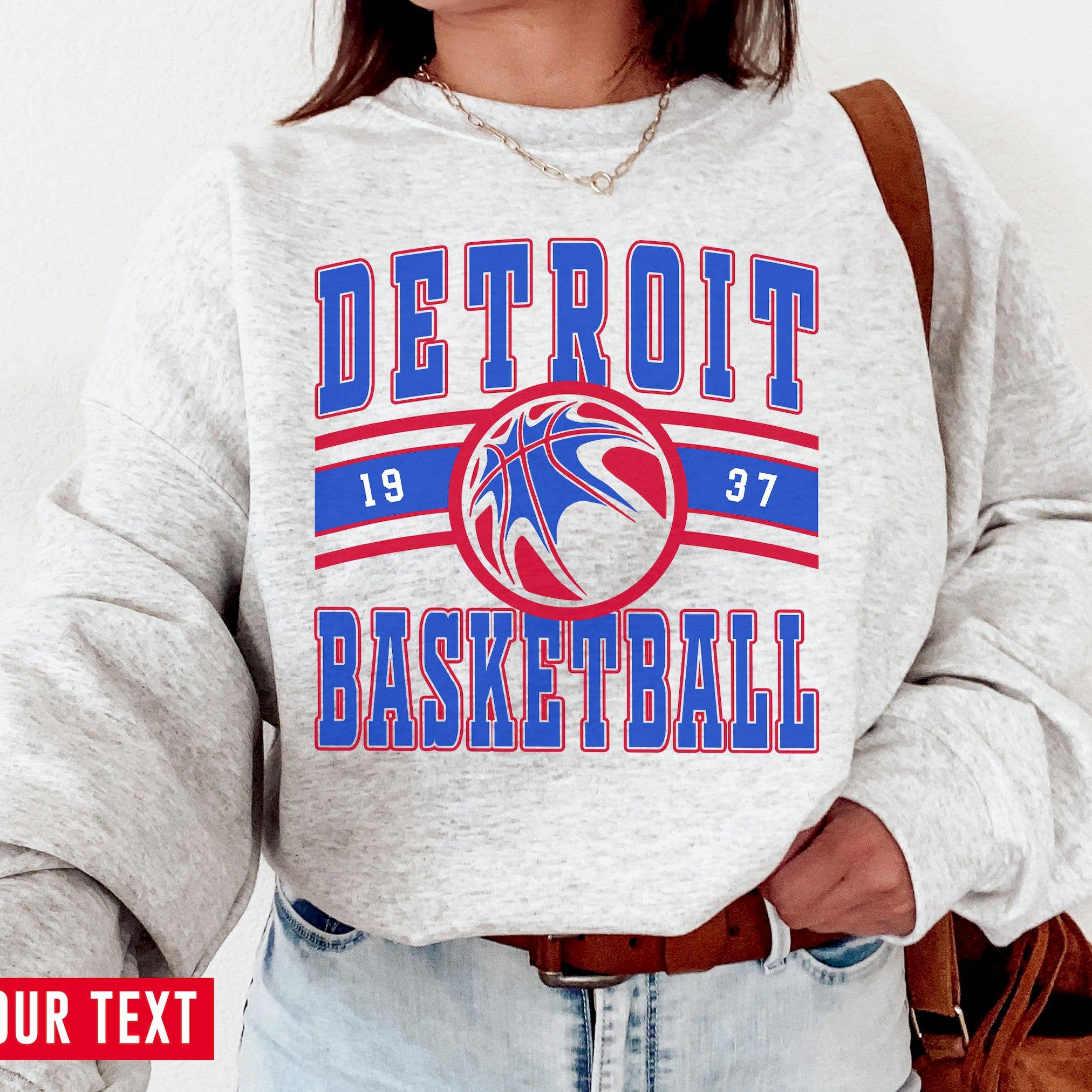 Vintage Detroit Pistons Basketball T- Sweatshirt – Retro Fan T-Shirts, Hoodie | PodTeesHub.com