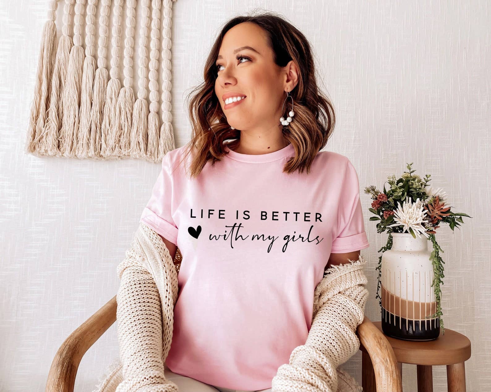 Life Is Better with My Girls T-Shirt Hoodie, Sweatshirt | PodTeesHub.com