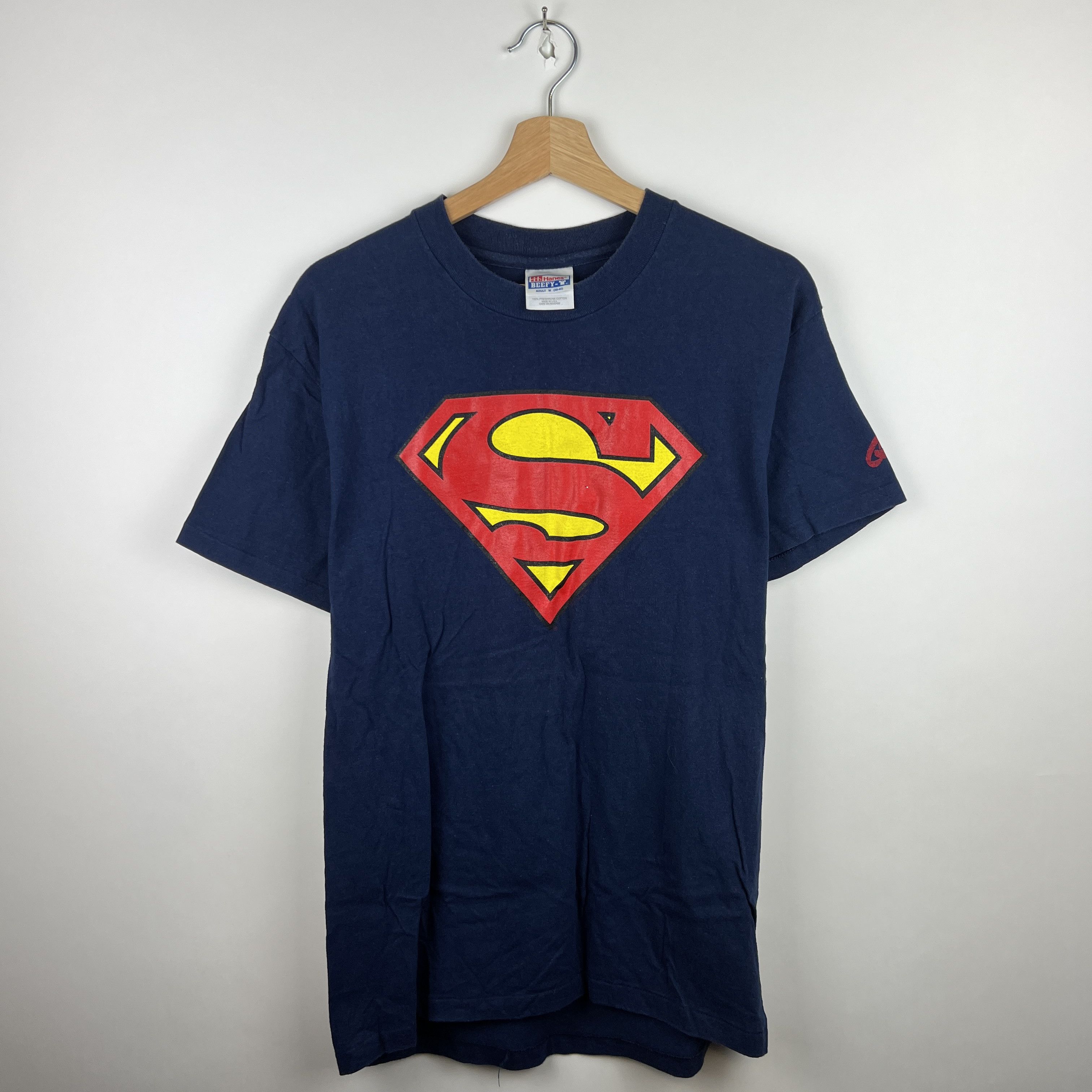 Other Vintage 1999 Made In Usa Superman Logo T Shirt Hoodie, Sweatshirt | PodTeesHub.com