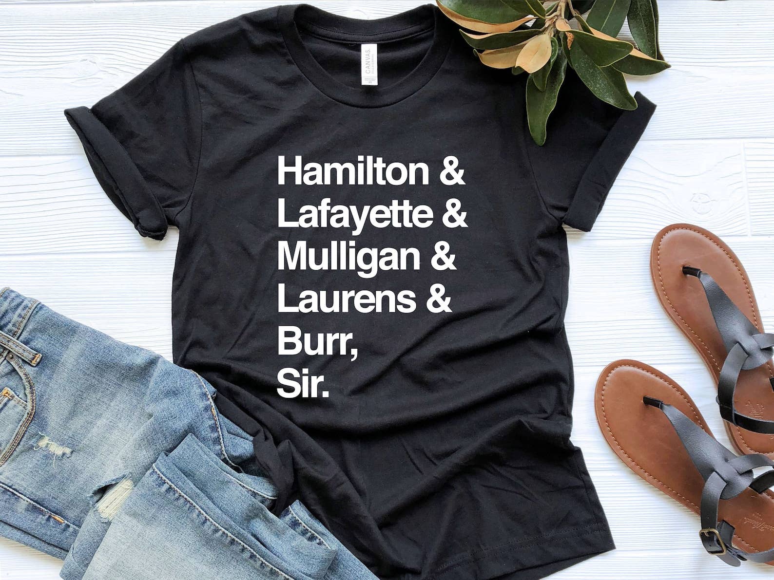 Hamilton & Lafayette & Mulligan & Laurens & Burr Sir T-Shirt Hoodie, Sweatshirt | PodTeesHub.com