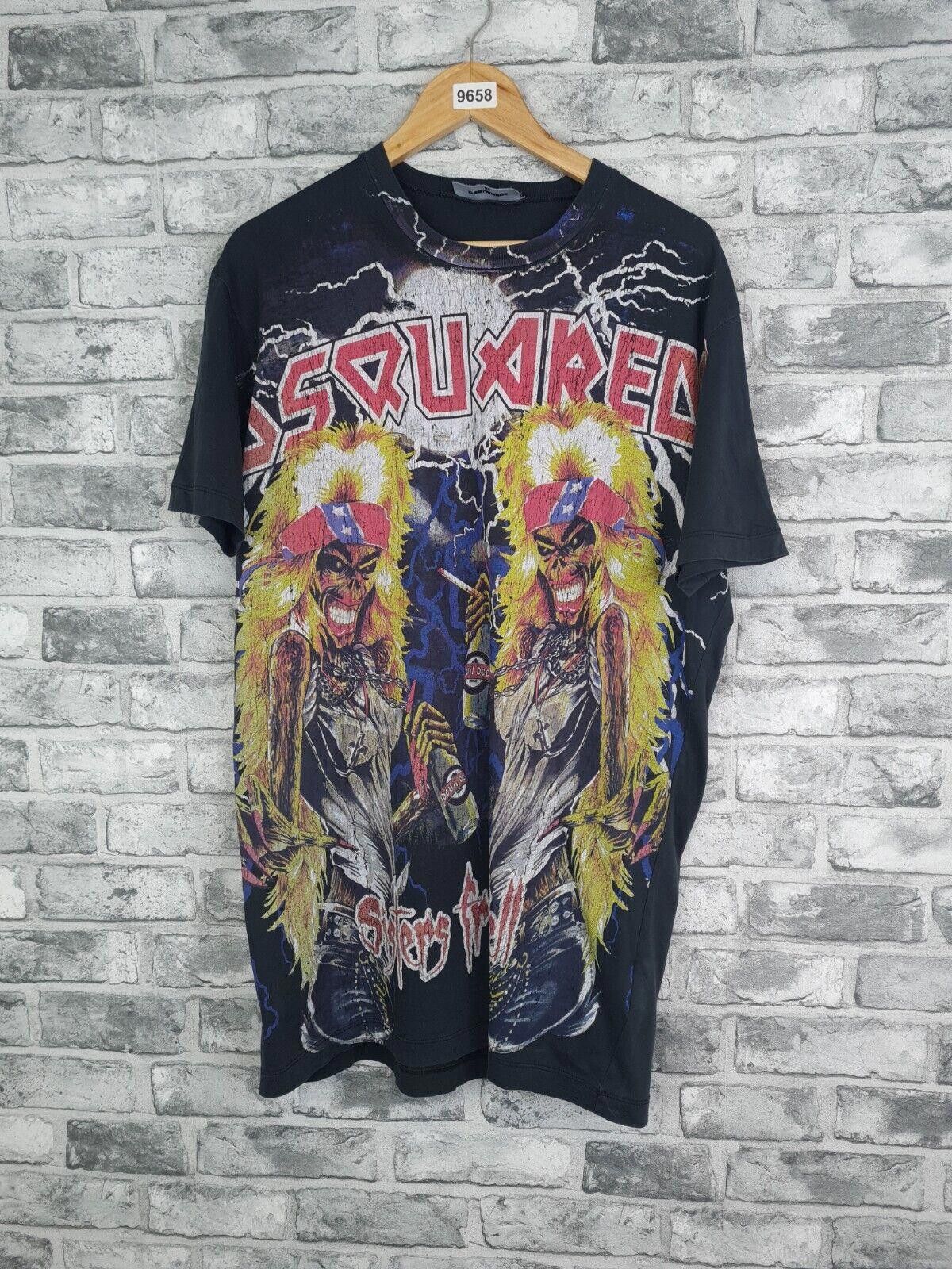 Iron Maiden Dsquared Tshirt Size Xl Sisters From Hell Iron Maiden Hoodie, Sweatshirt | PodTeesHub.com