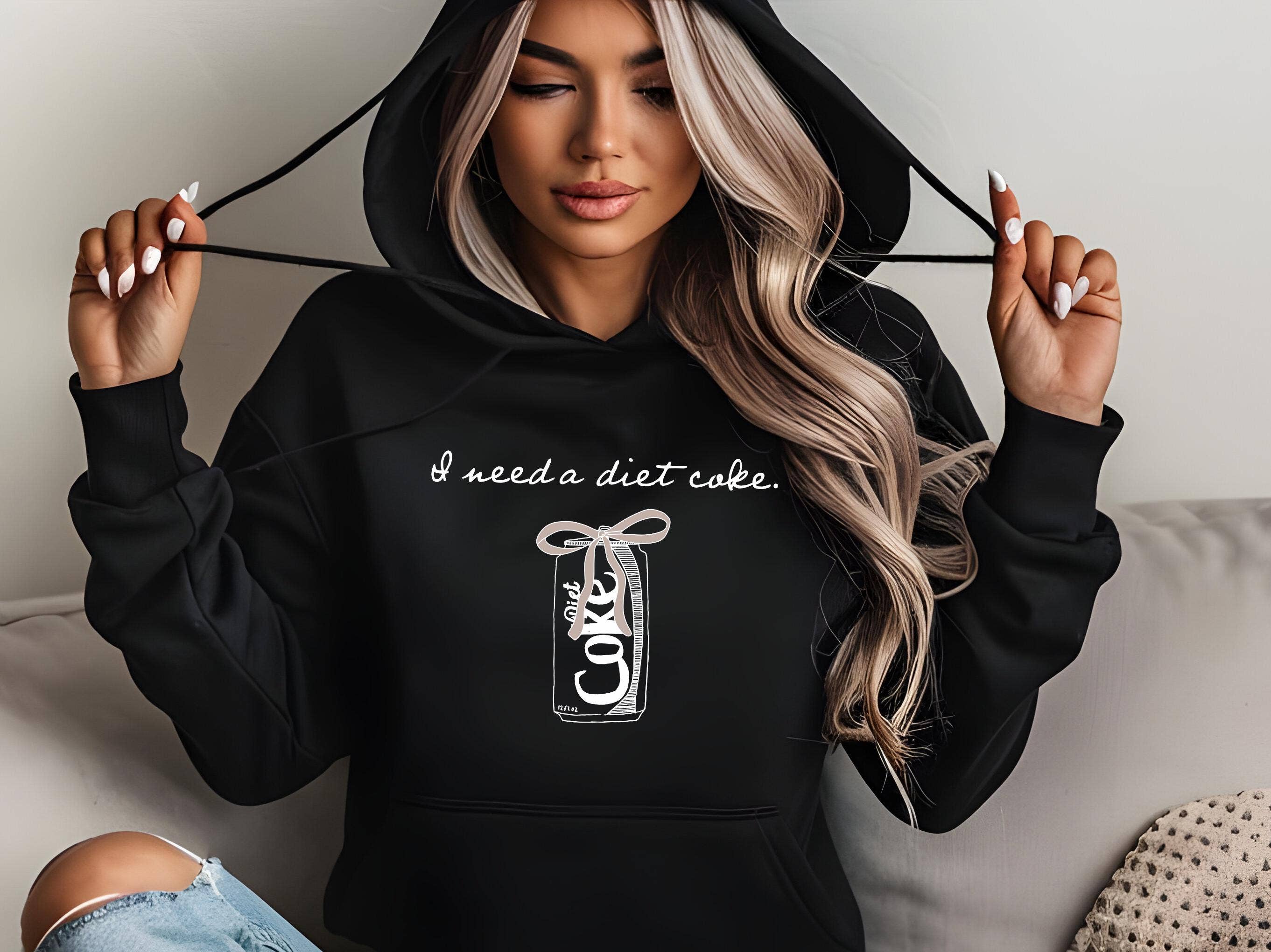 Diet Coke Bow Sweatshirt & Hoodie, Funny Coke Gift T-Shirts | PodTeesHub.com