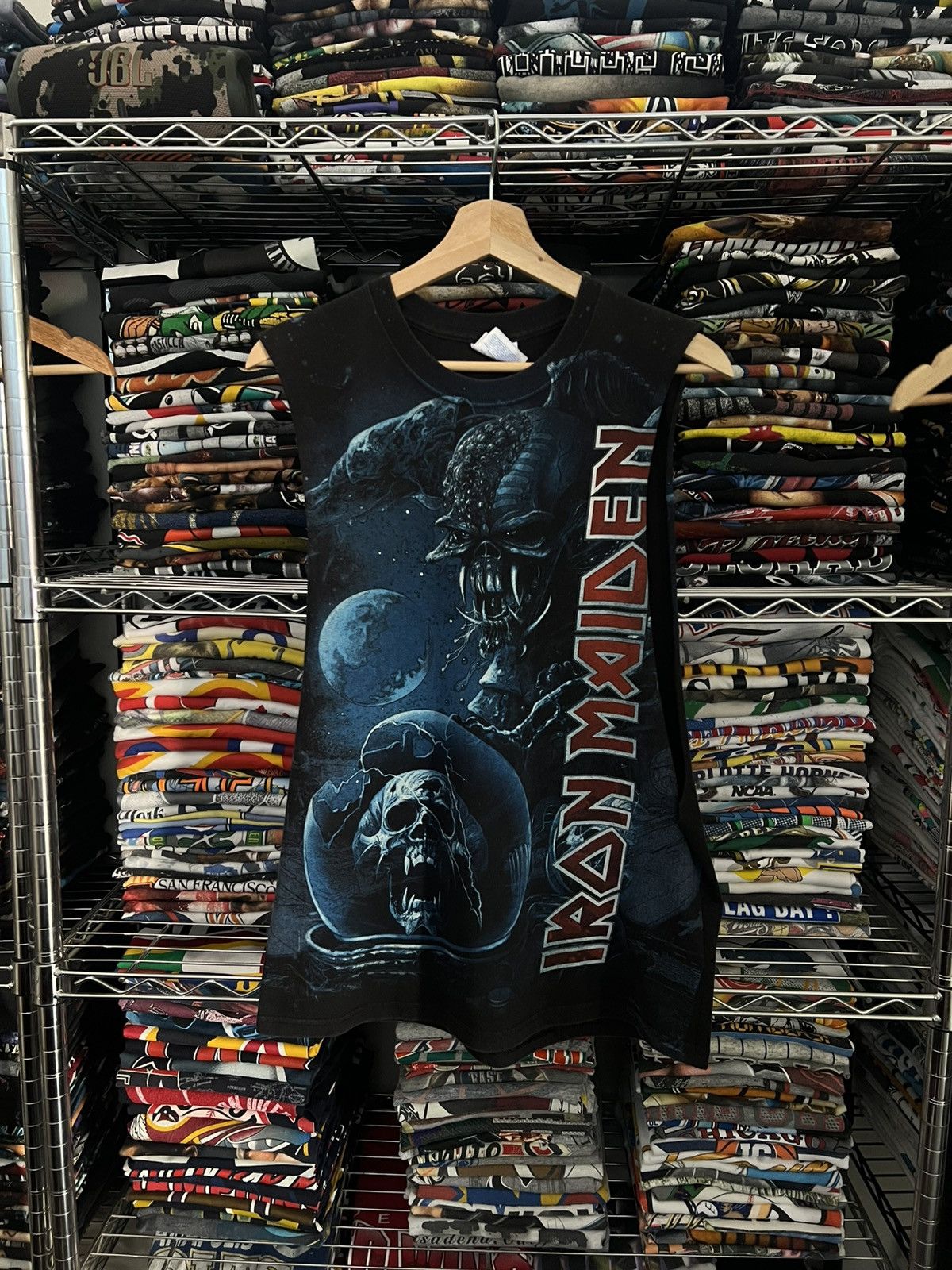 Band Tees 2010 Iron Maiden The Final Frontier Metal Tee Hoodie, Sweatshirt | PodTeesHub.com