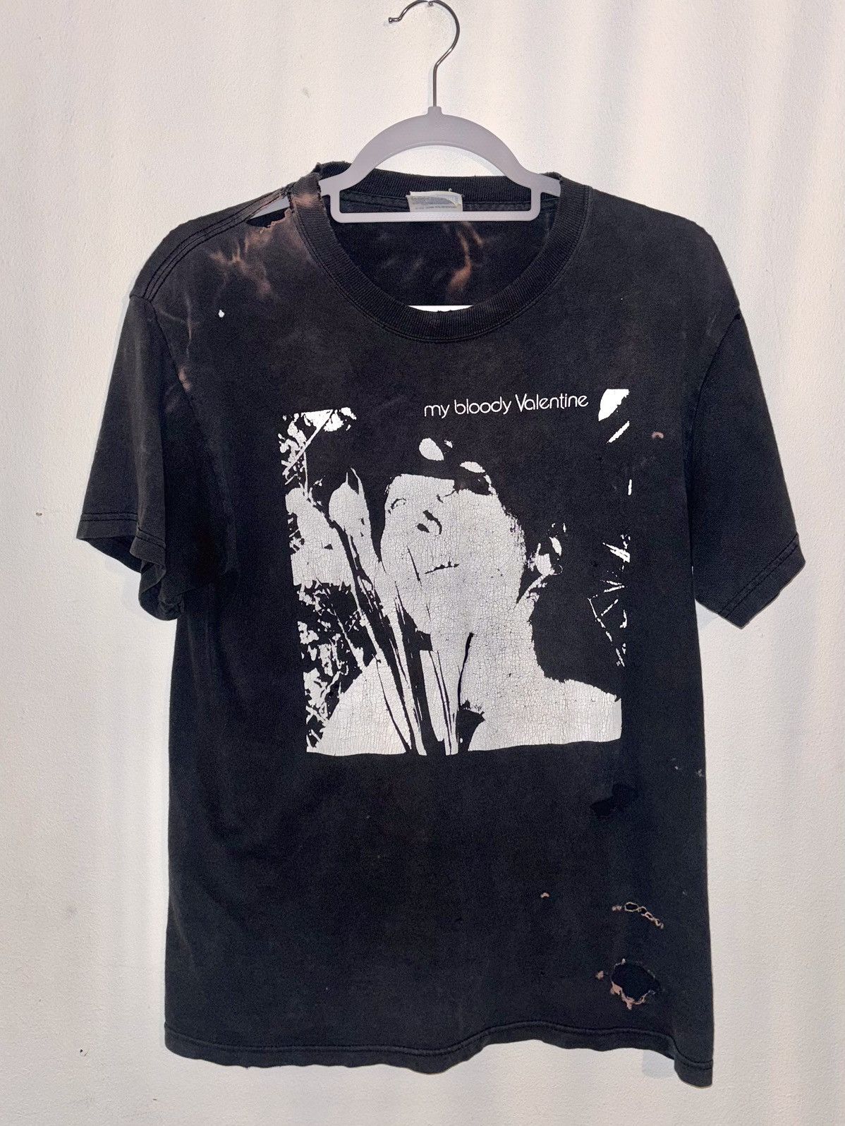Vintage 90s My Bloody Valentine Tshirt Hoodie, Sweatshirt | PodTeesHub.com