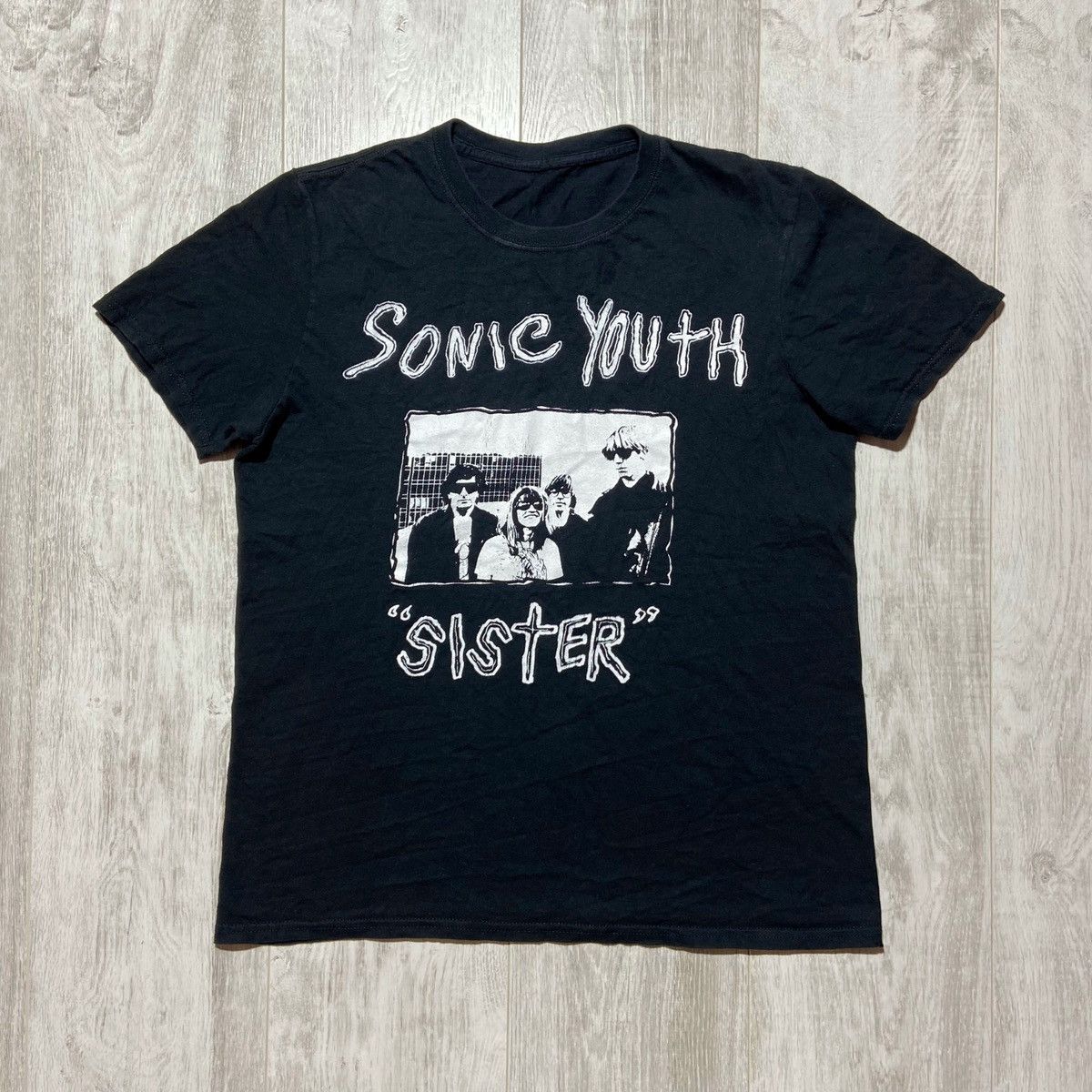 Vintage Rare Sonic Youth Sister Album T Shirt Hoodie, Sweatshirt | PodTeesHub.com