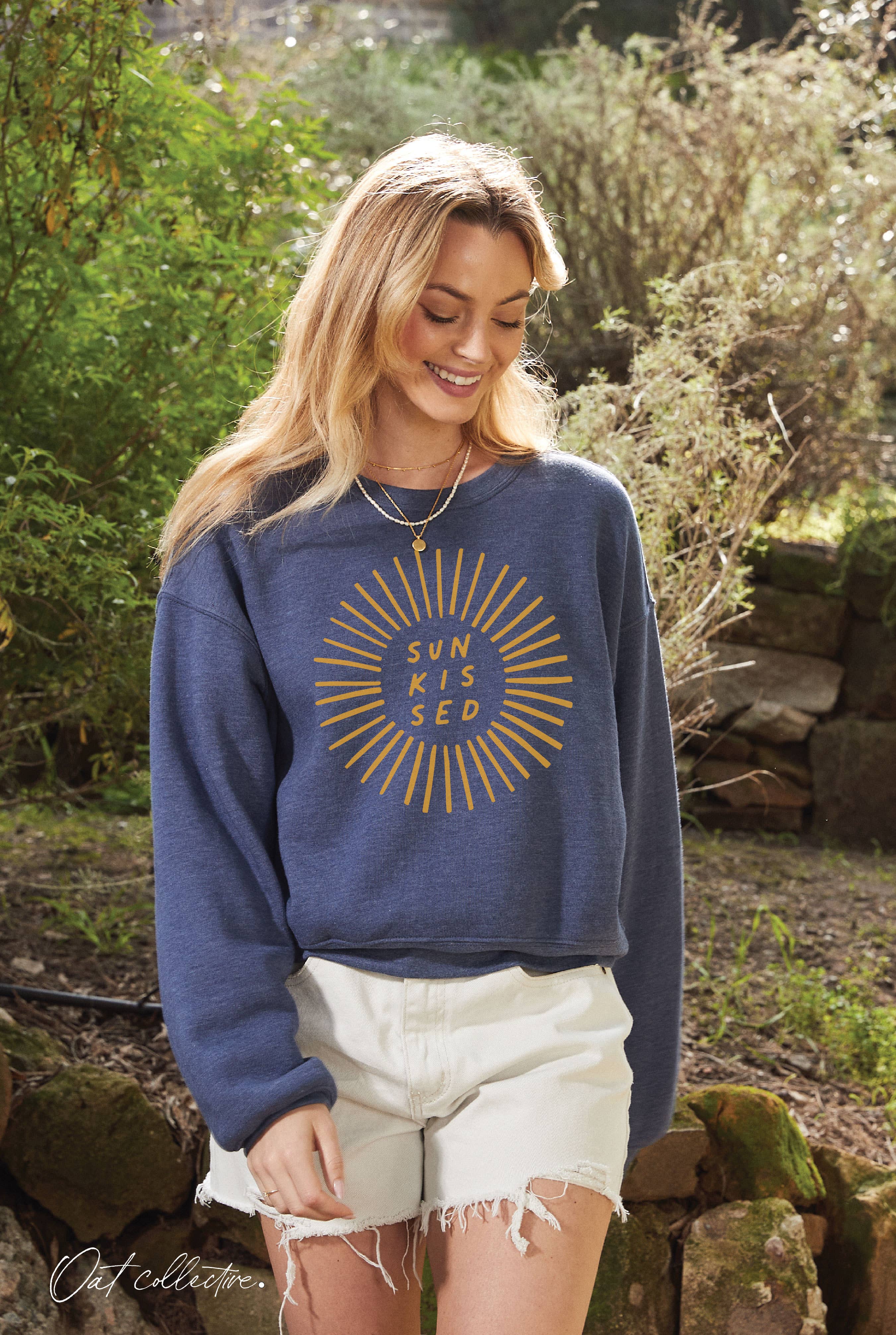 Sunkissed Mid Graphic Sweatshirt T-Shirts, Hoodie | PodTeesHub.com