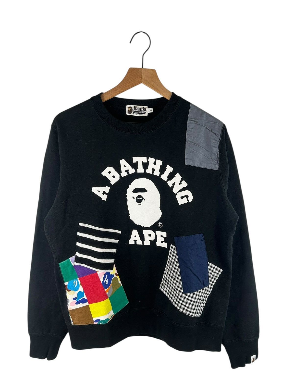 Bape Patchwork Collage Logo Sweatshirt T-Shirts, Hoodie | PodTeesHub.com