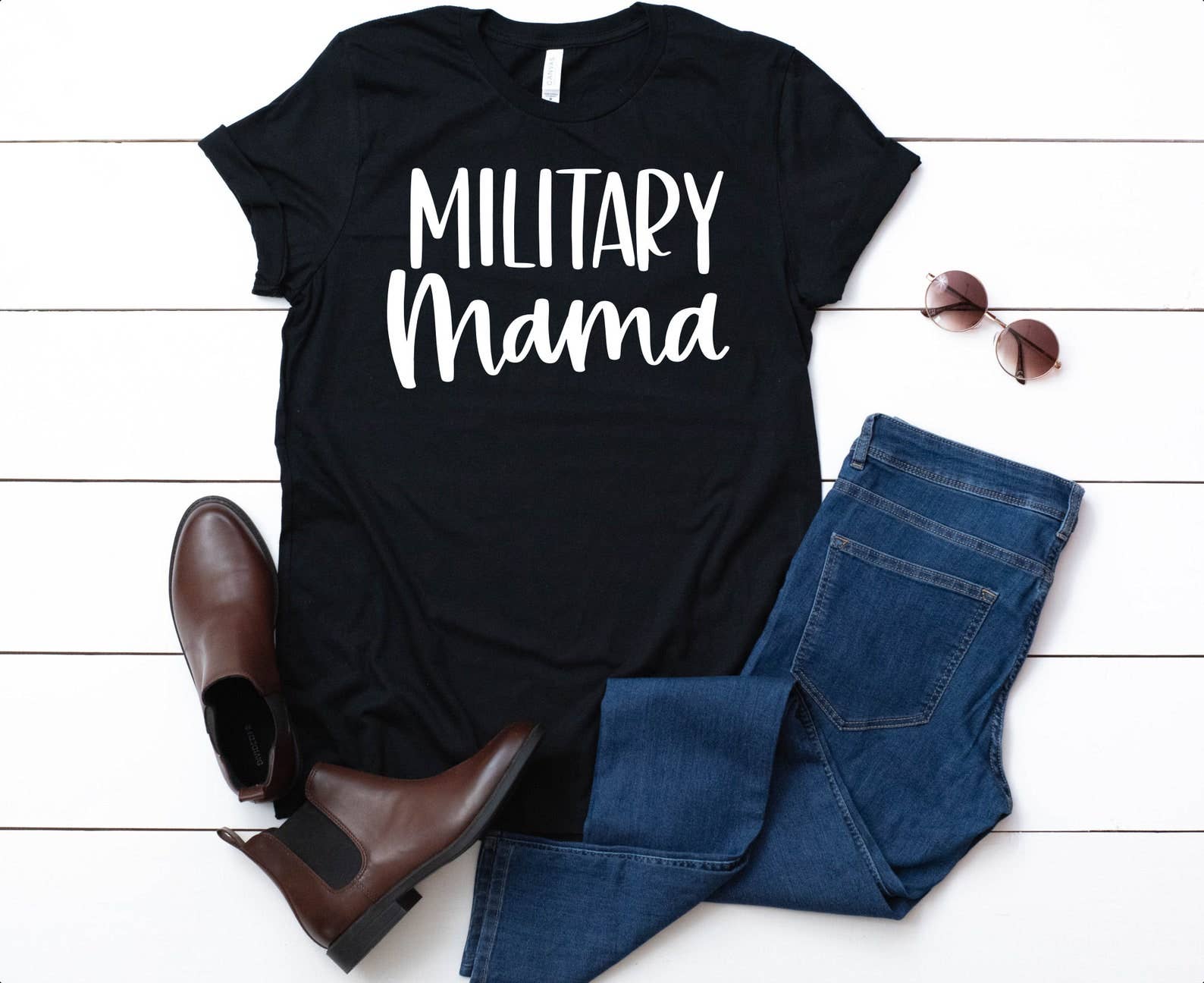 Military Mom T-Shirt Hoodie, Sweatshirt | PodTeesHub.com