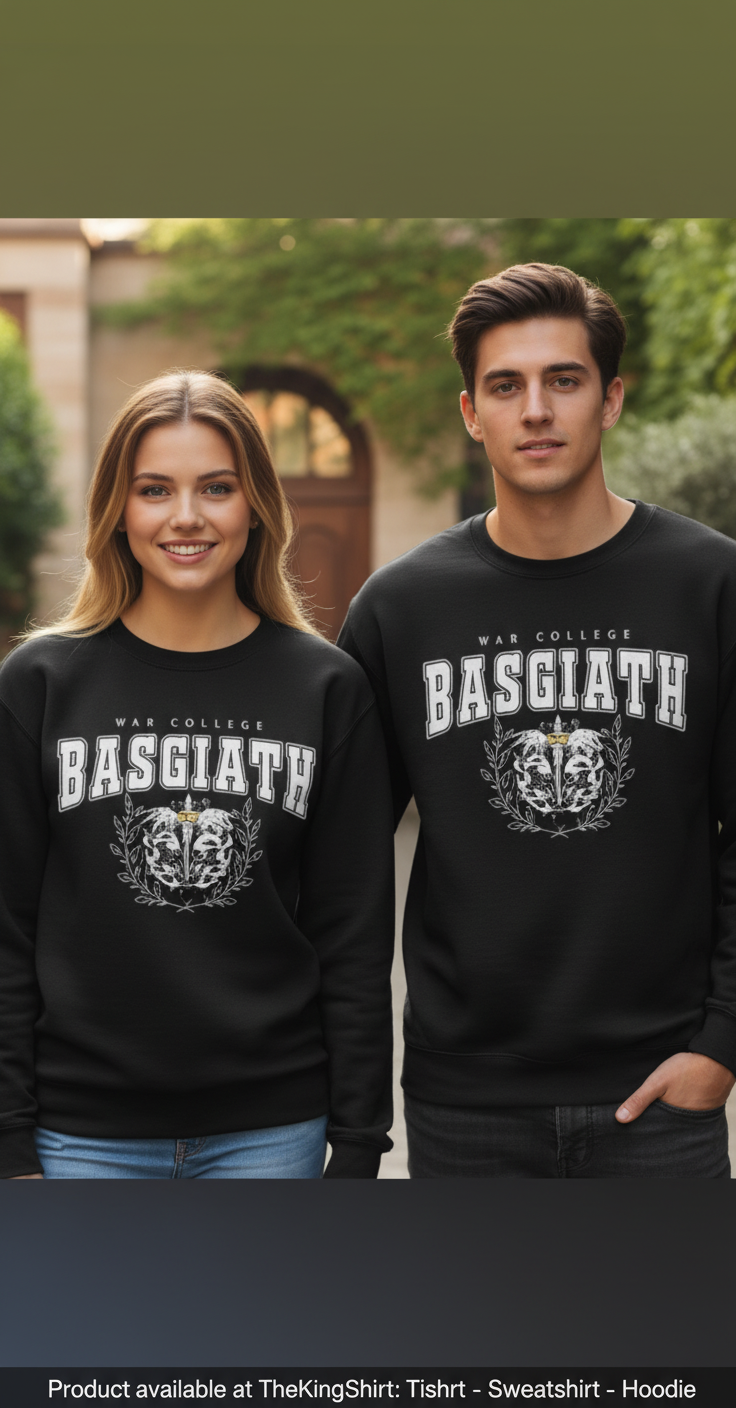 Basgiath War College Sweatshirt - Dragon Rider Tee Hoodie | PodTeesHub.com