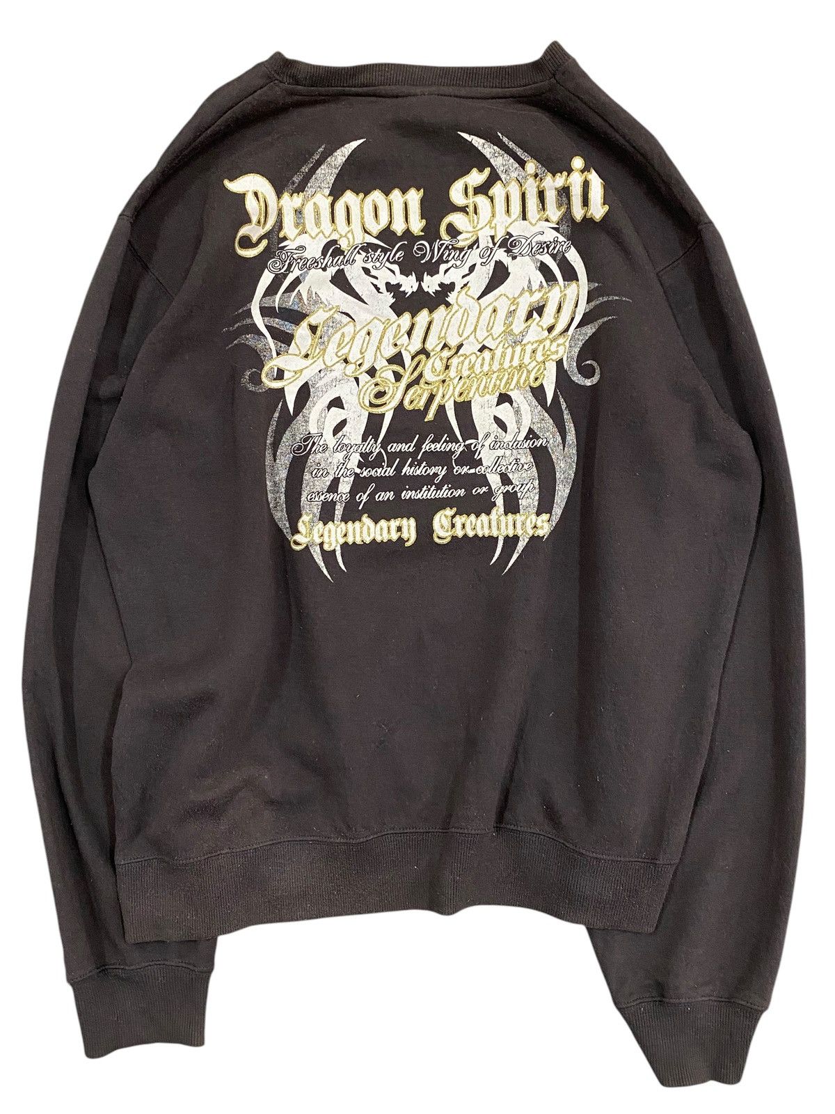 Japanese Brand Vintage Dragon Spirit Graphic Sweatshirt By Zeeky Ll T-Shirts, Hoodie | PodTeesHub.com
