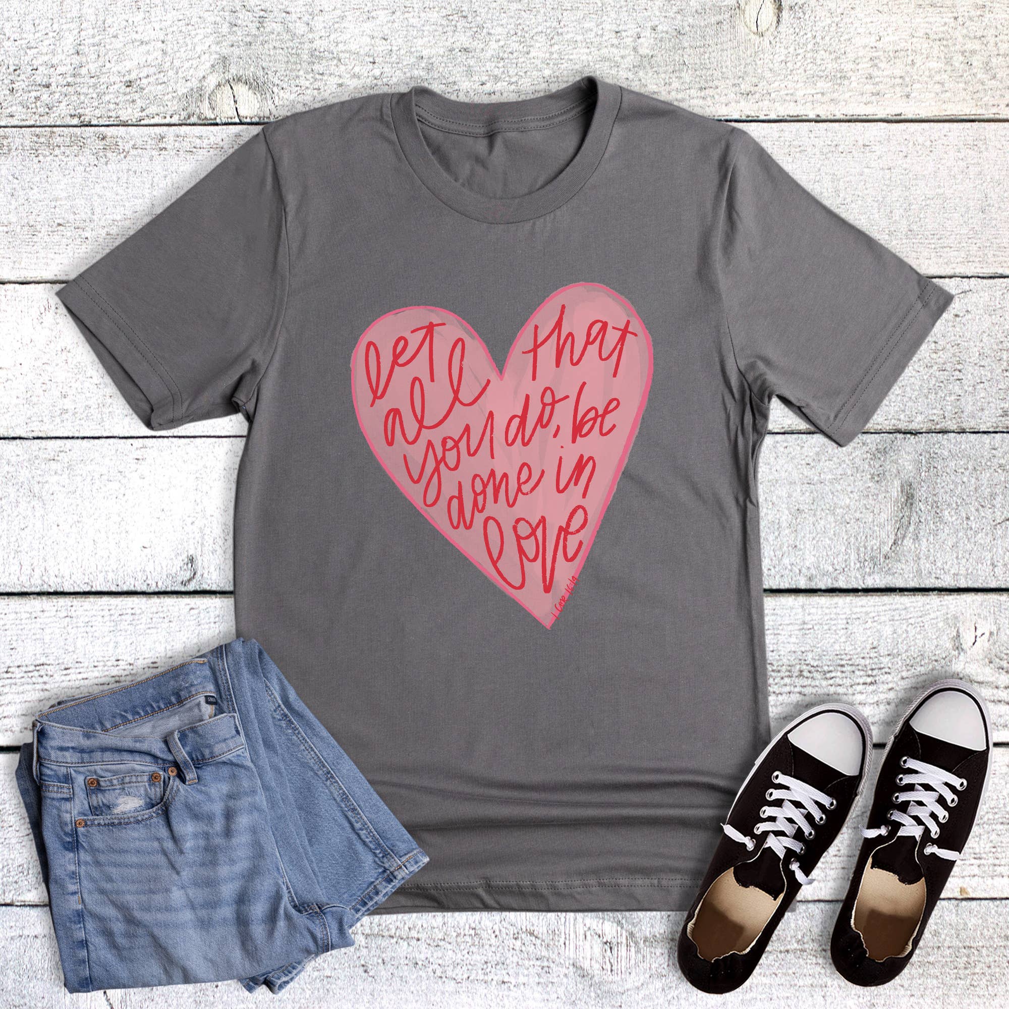 Valentine Faith Let All You Do Graphic Tee Hoodie, Sweatshirt | PodTeesHub.com