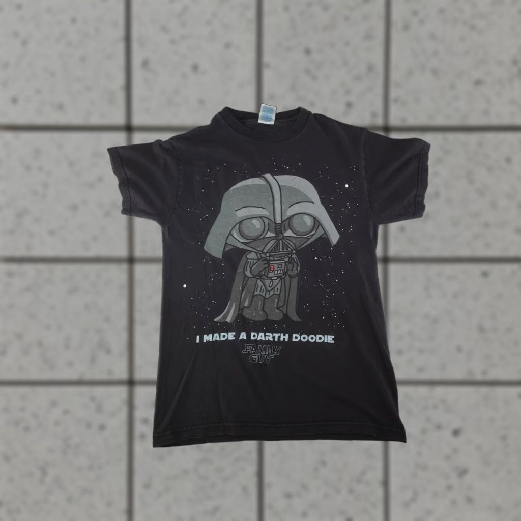 Delta Vintage Family Guy Darth Vader Parody T Shirt Mens Small Black Graphic Print Y2k Hoodie, Sweatshirt | PodTeesHub.com