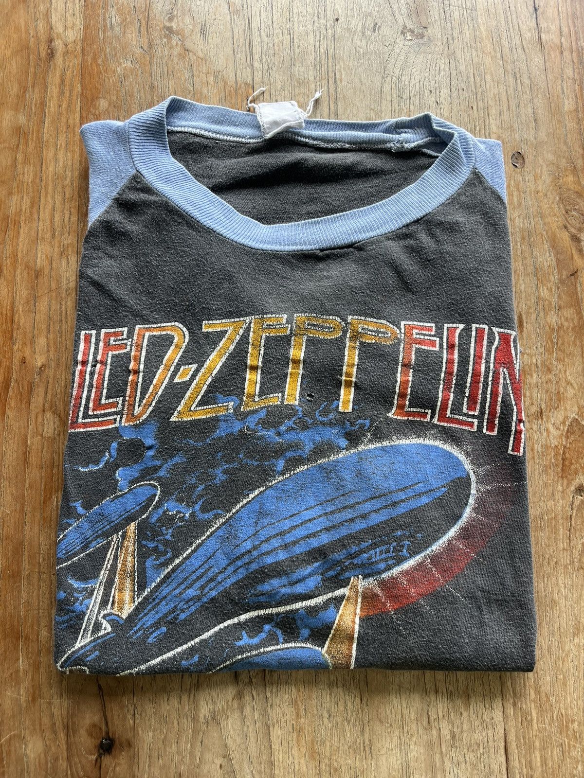 Led Zeppelin X Vintage Vintage Led Zeppelin Rock N Roll Forever 80 S Tshirt Hoodie, Sweatshirt | PodTeesHub.com