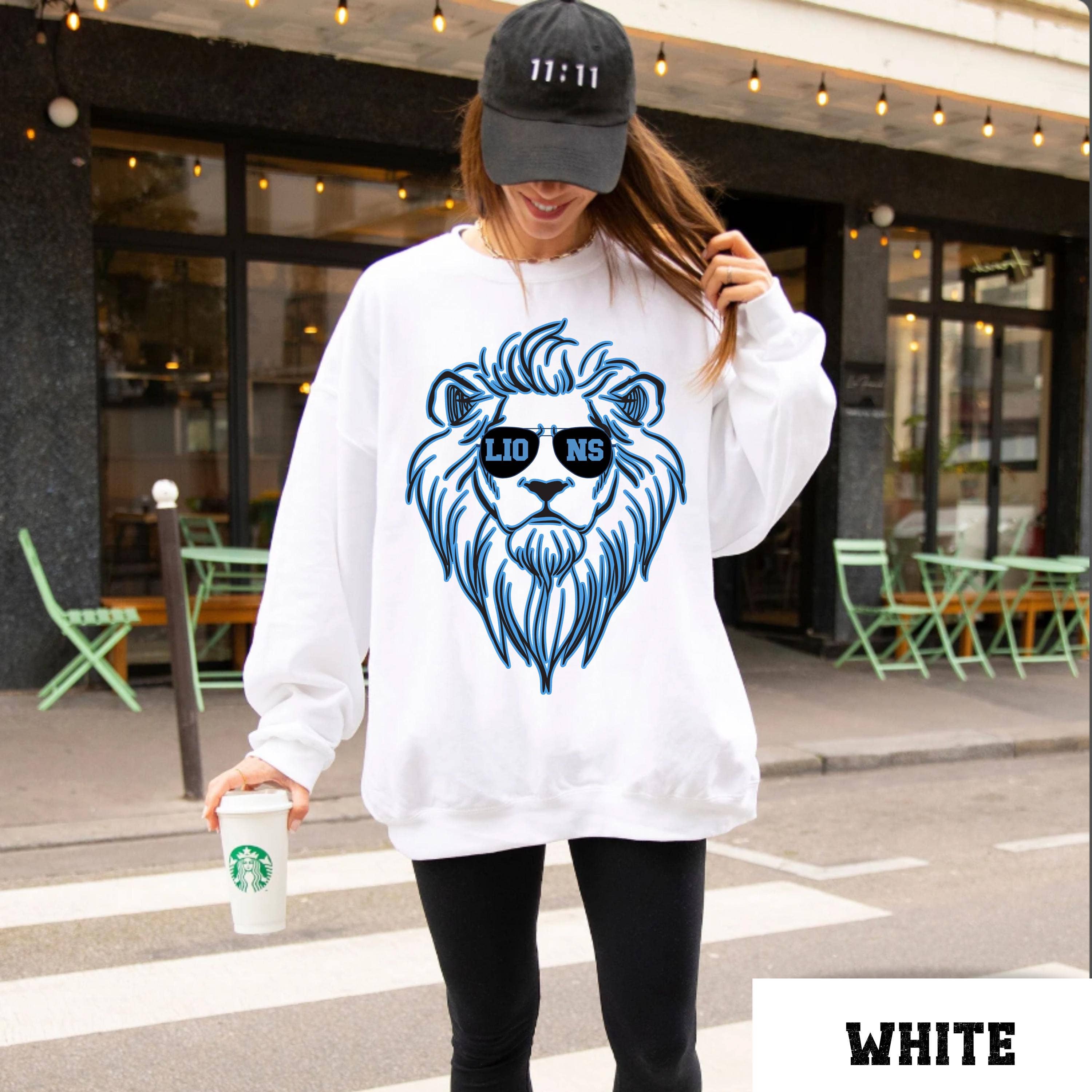 Retro Detroit Football Sweatshirt Jared Goff Lions Gift T-Shirts, Hoodie | PodTeesHub.com