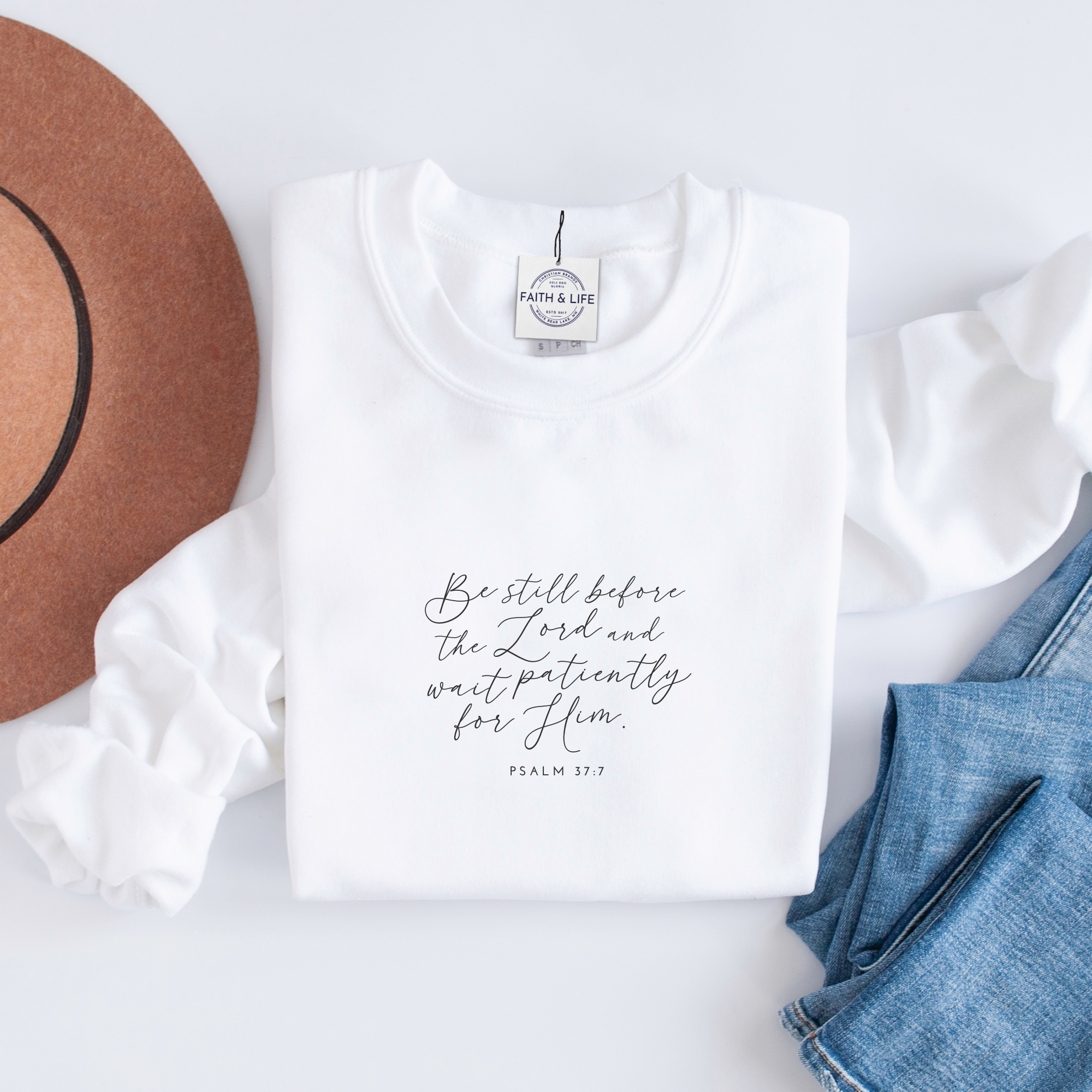 Be Still Christian Custom Bible Verse or Text Sweatshirt T-Shirts, Hoodie | PodTeesHub.com