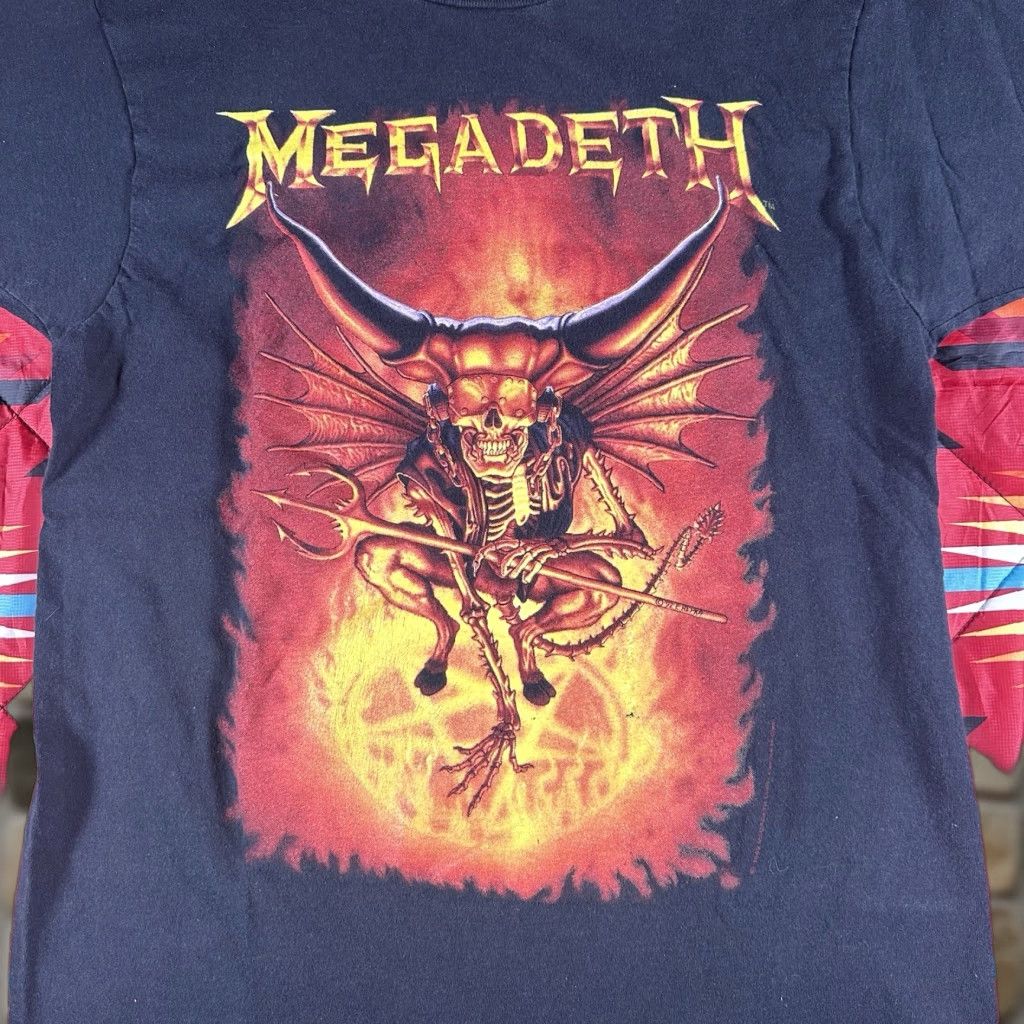 Vintage Megadeth 1992 Tour Shirt Large Countdown To Extinction License To Giant Shirt Mens L Hoodie, Sweatshirt