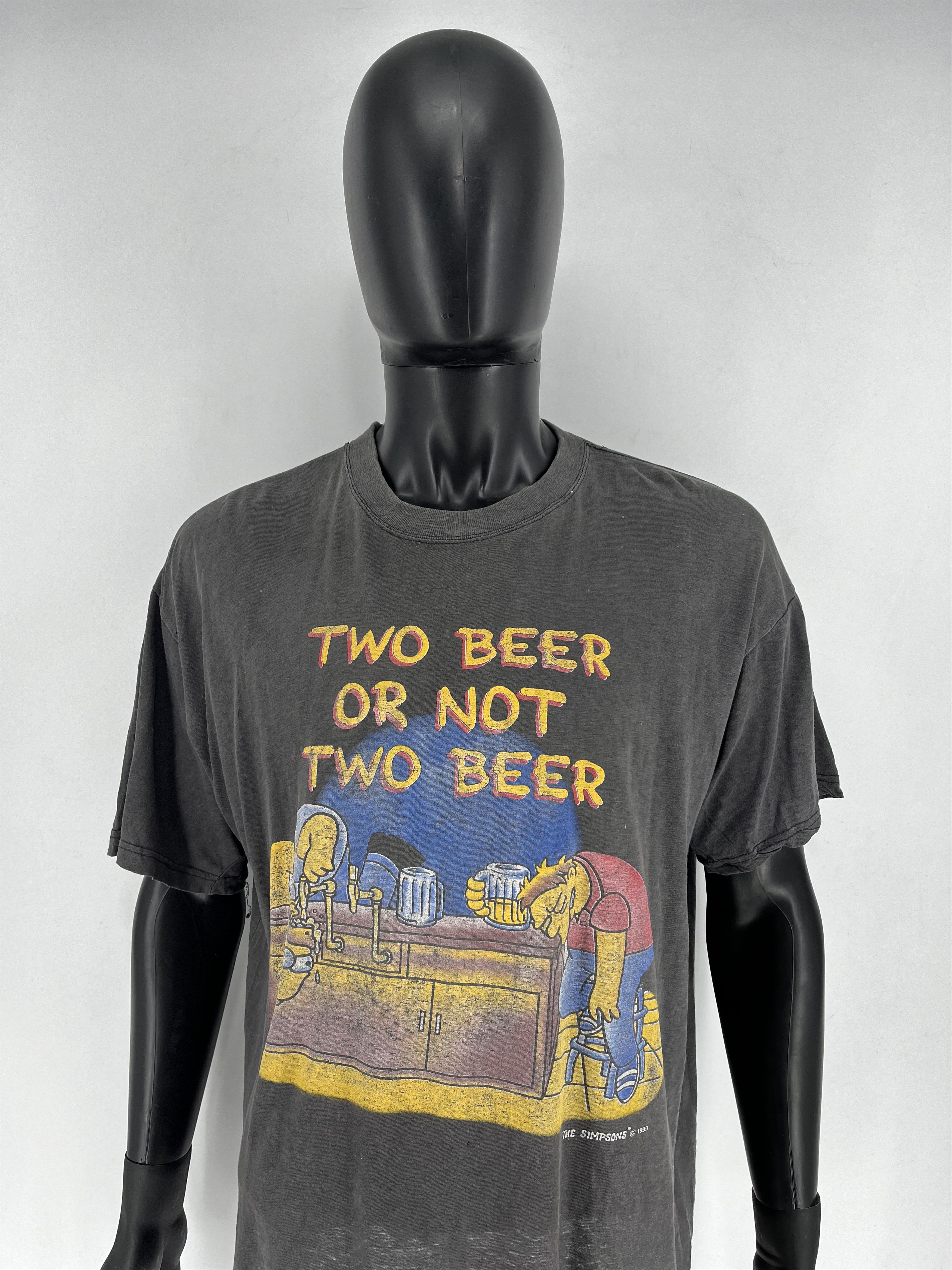 The Simpsons Vintage 1999 Simpsons Two Bear Or Not Two Bear T Shirt Hoodie, Sweatshirt | PodTeesHub.com