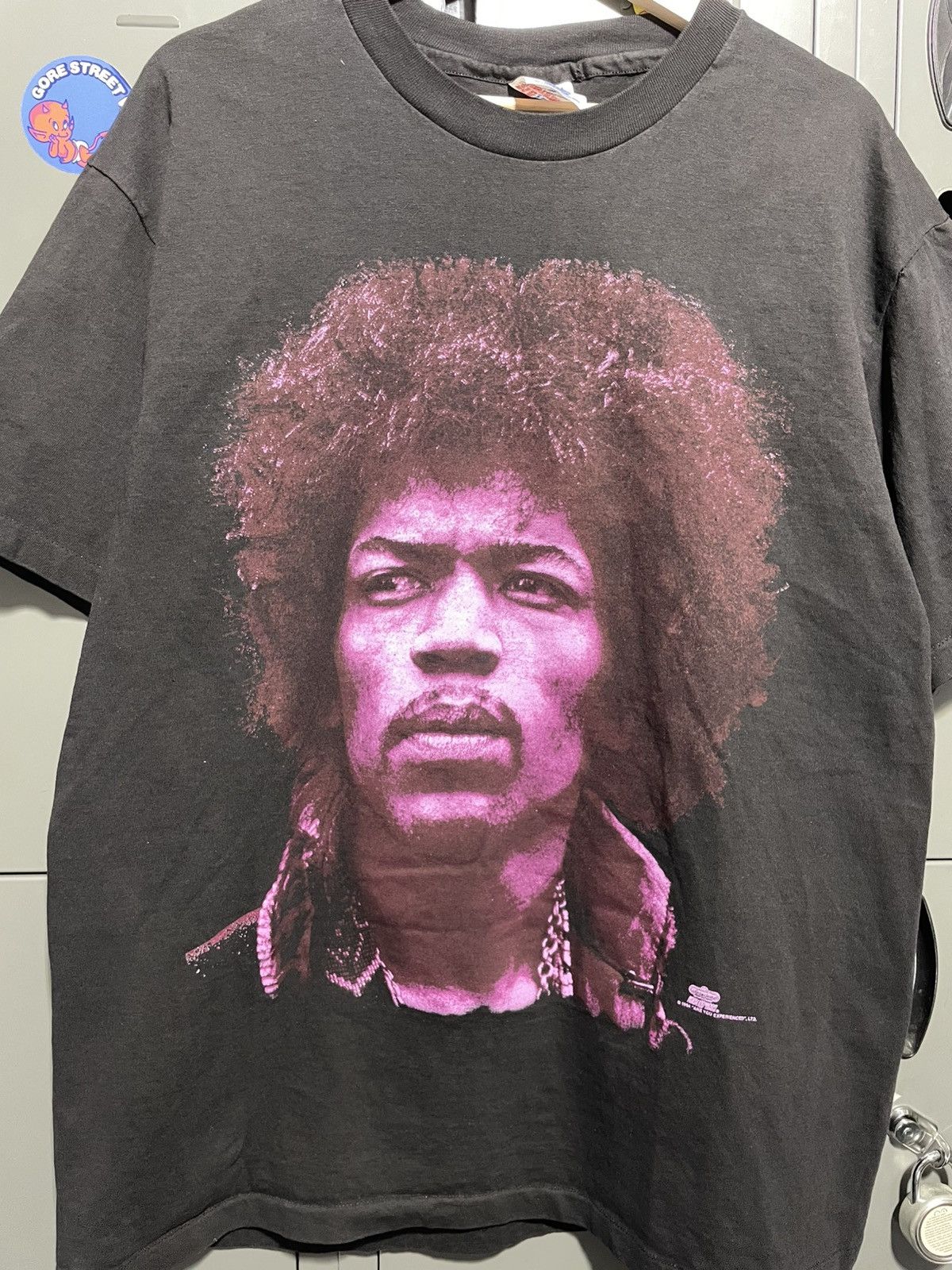 Hendrix 1994 Jimi Hendrix Band Tee Classic Guitar Rock 90s Graphic Hoodie, Sweatshirt | PodTeesHub.com