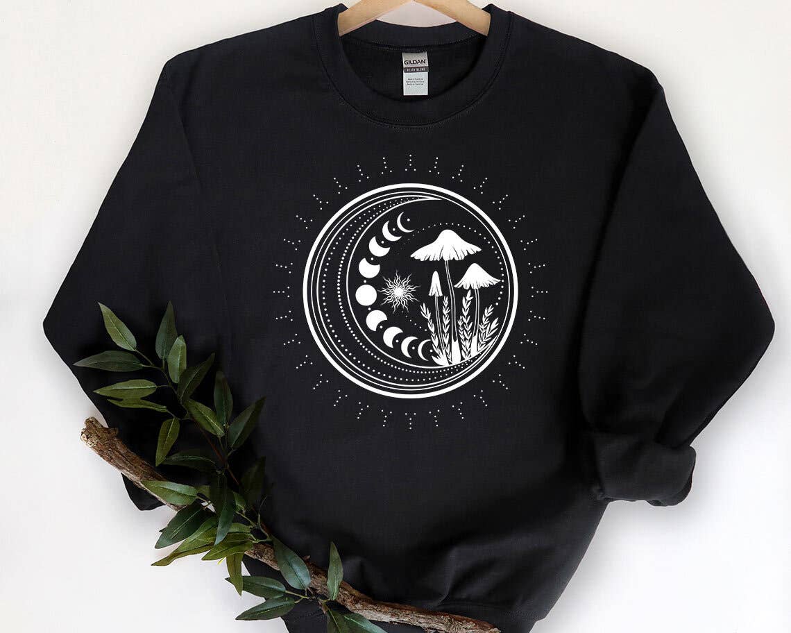 Magic Mushroom - Cottagecore Nature Sweatshirt T-Shirts, Hoodie | PodTeesHub.com