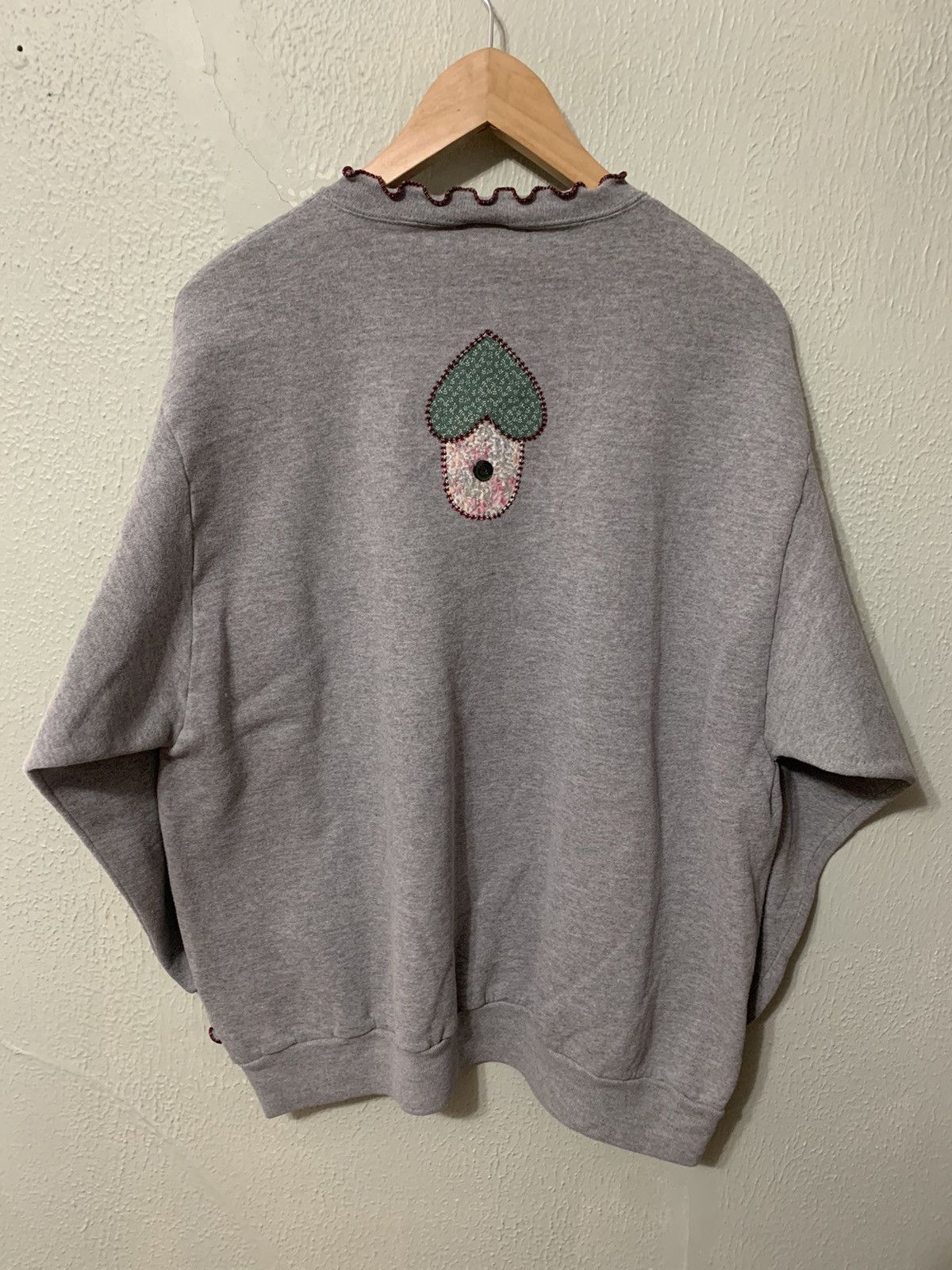 Vintage Crewneck Bird Houses Patchwork Crewneck T-Shirts, Hoodie, Sweatshirt | PodTeesHub.com