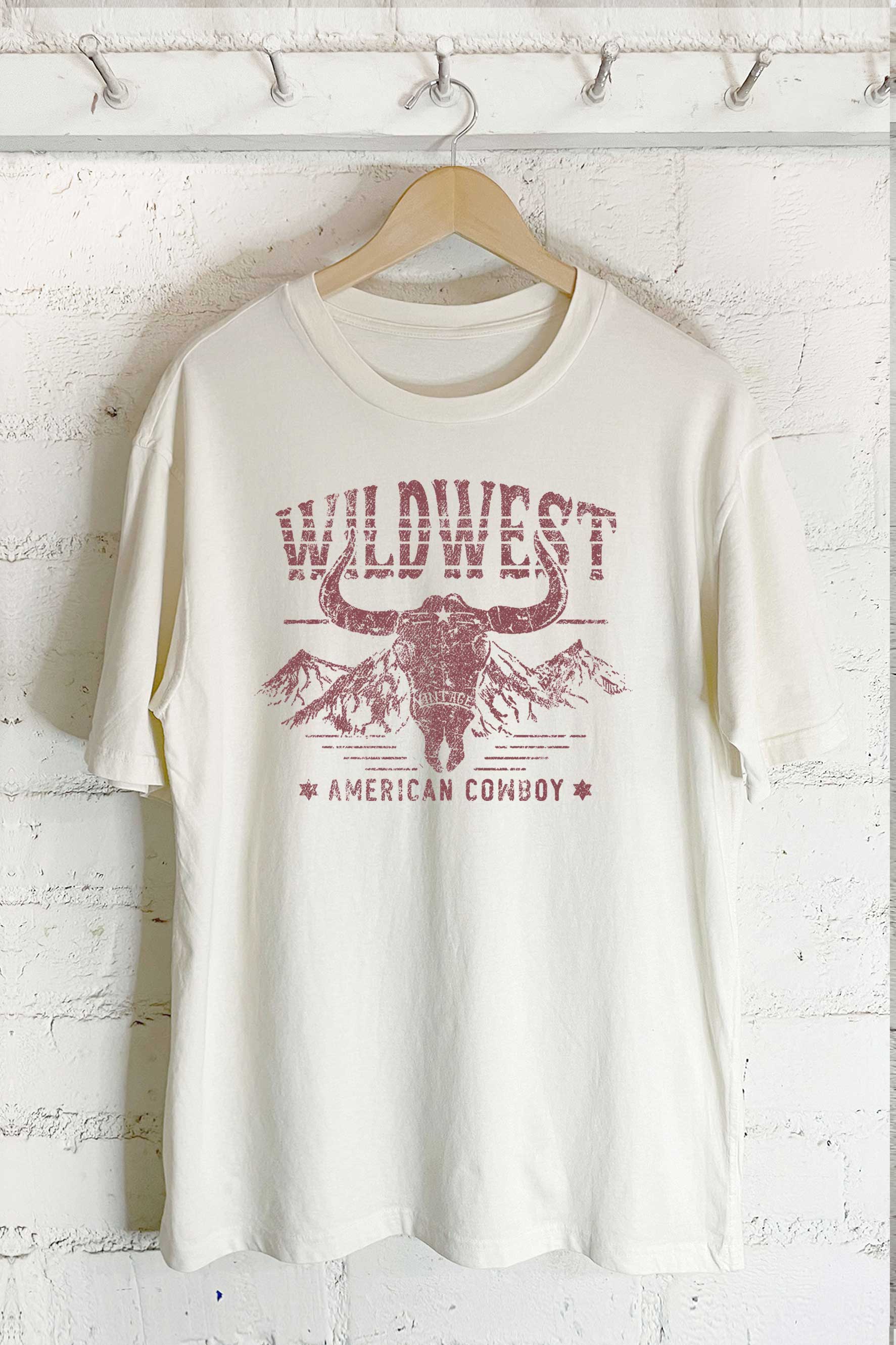 Wild West American Cowboy-Oversized Tee Hoodie, Sweatshirt | PodTeesHub.com