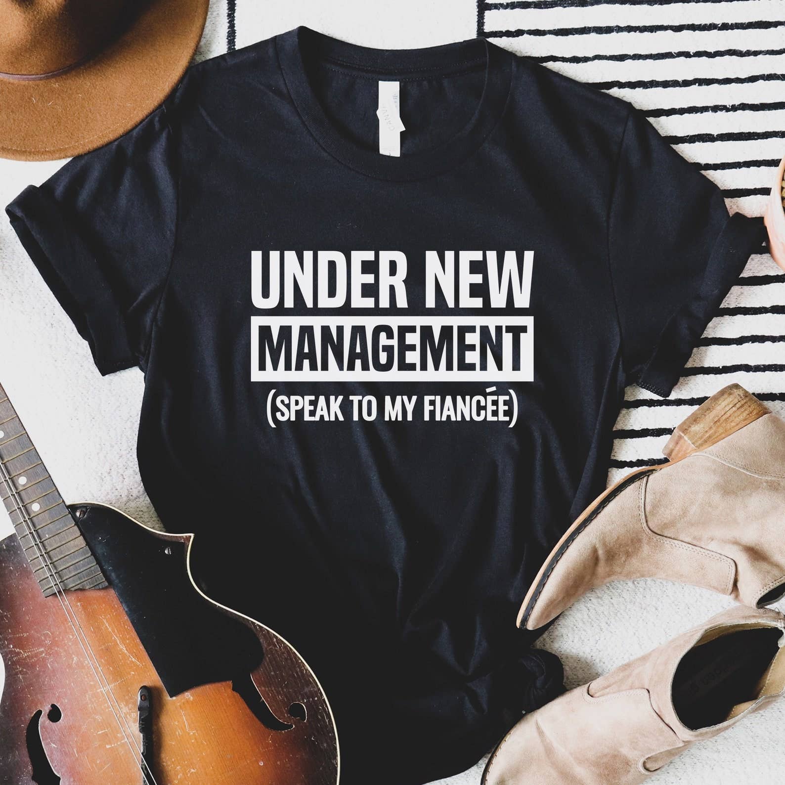Under New Management T-Shirt Hoodie, Sweatshirt | PodTeesHub.com