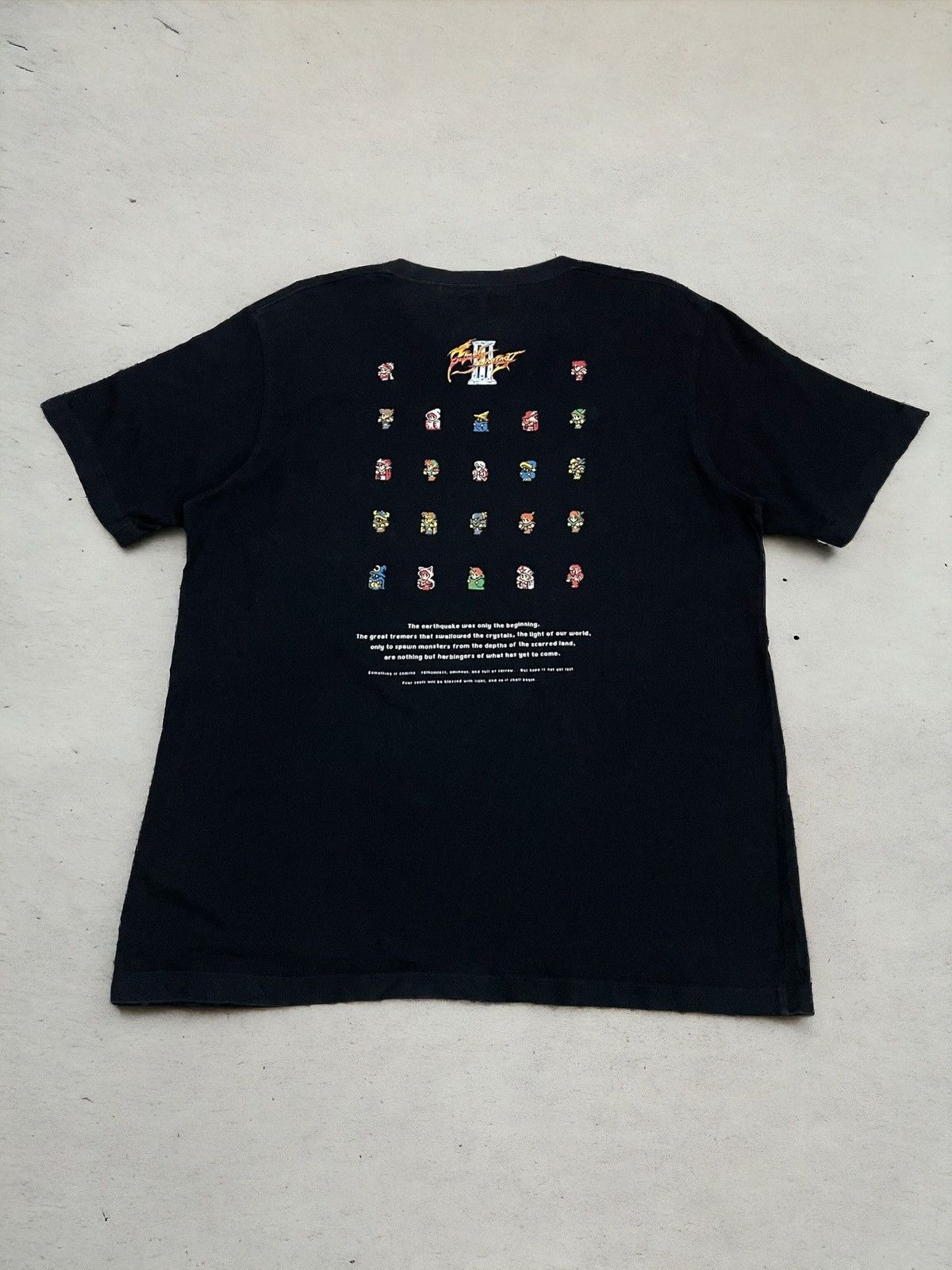 Japanese Brand X Uniqlo Final Fantasi Iii 1990 35th Anniversary T-Shirts, Hoodie, Sweatshirt | PodTeesHub.com