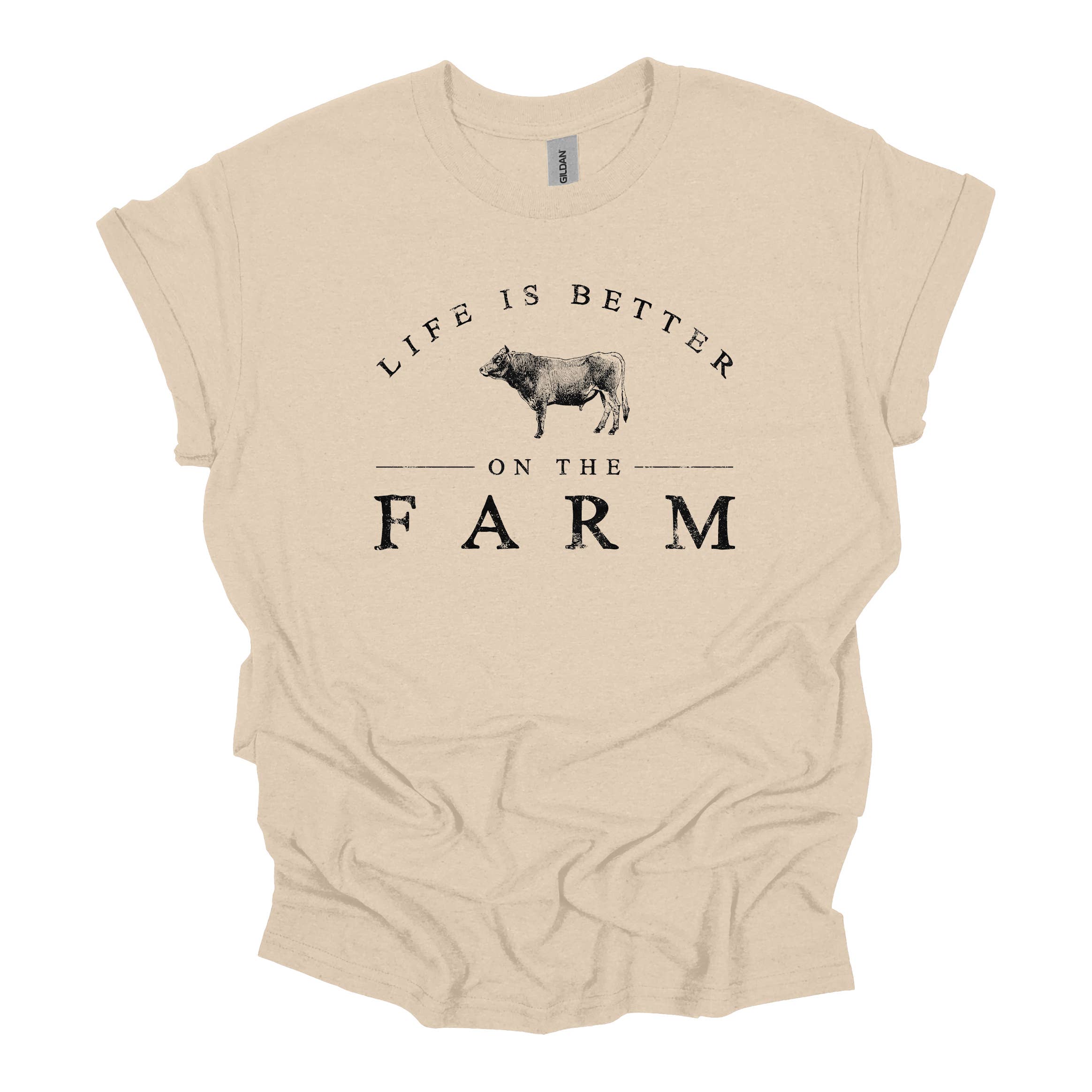 Life Is Better On the Farm Tee Hoodie, Sweatshirt | PodTeesHub.com