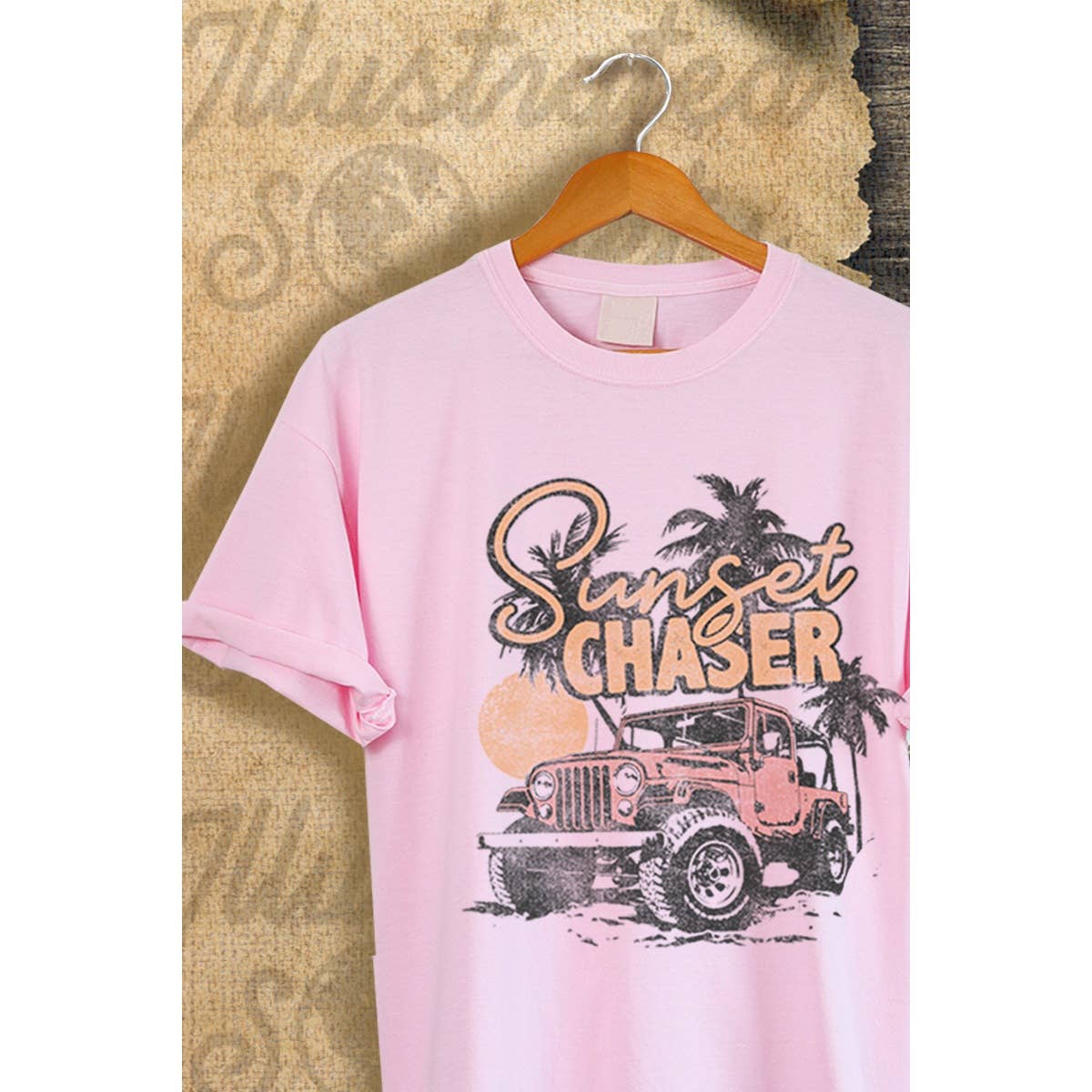 Sunset Chaser  Vintage Graphic  Tee Hoodie, Sweatshirt | PodTeesHub.com