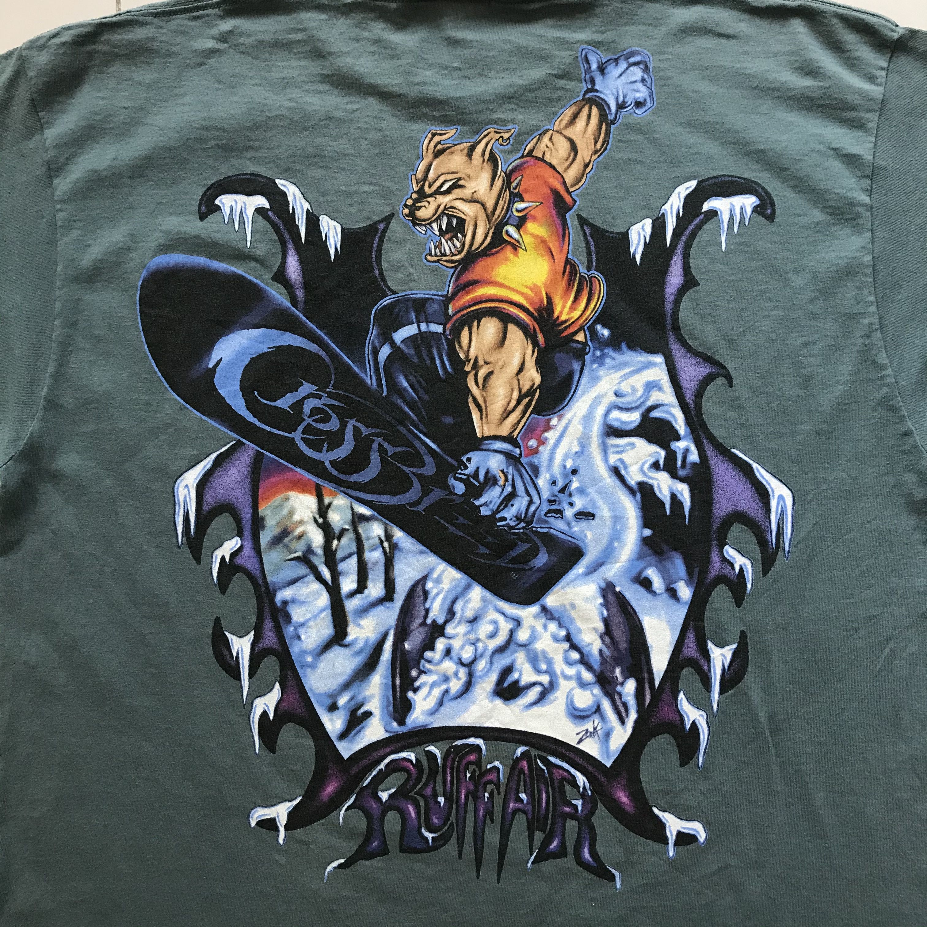 Vintage 90s Cross Breed Graphic Streetwear Tee Xl Skateboard Hoodie, Sweatshirt | PodTeesHub.com