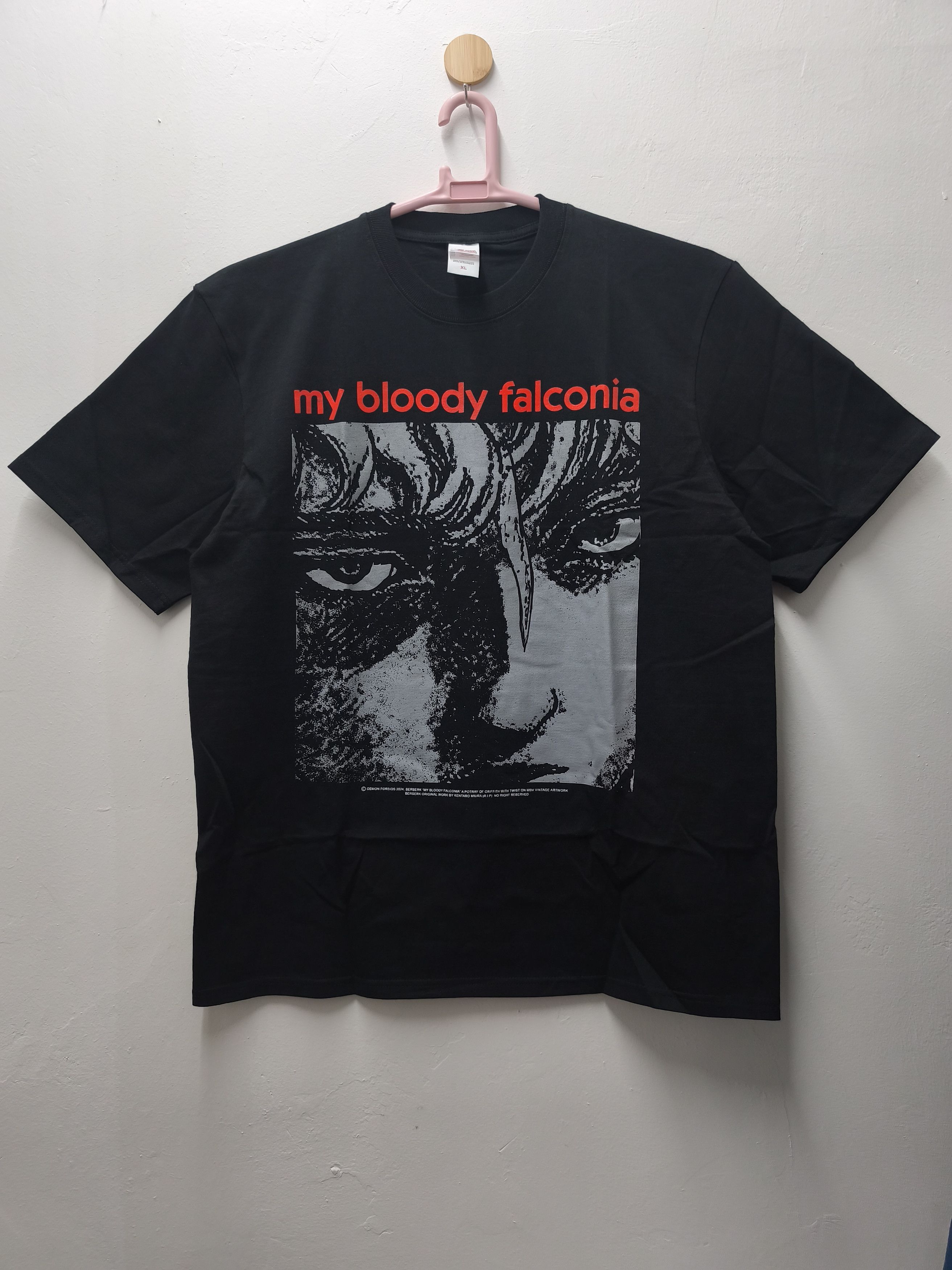 Anime Berserk My Bloody Falconia T Shirt Hoodie, Sweatshirt | PodTeesHub.com